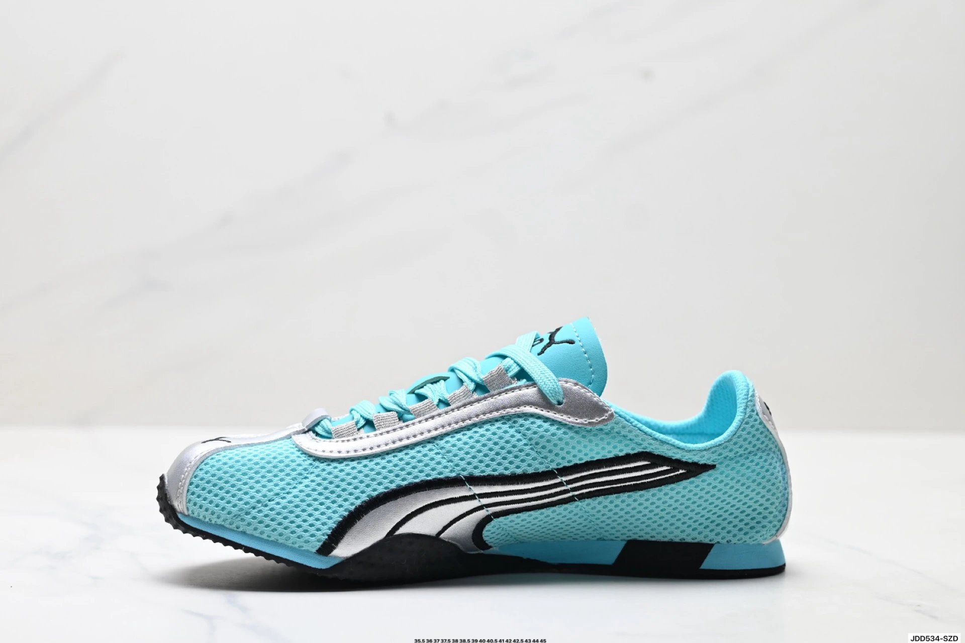 Puma H-Street Sneakers Aqua Blue - Gallery Image 3 - Detailed View