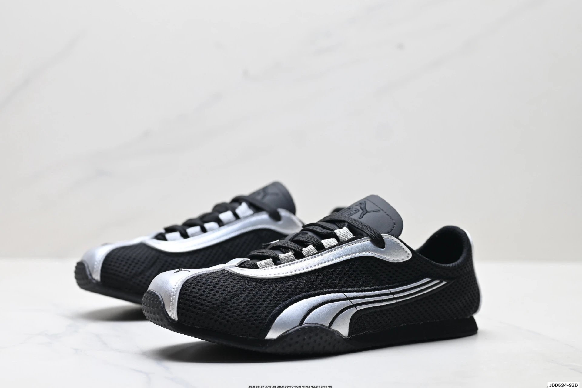 Puma H-Street Sneakers Black Silver - Gallery Image 4 - Detailed View