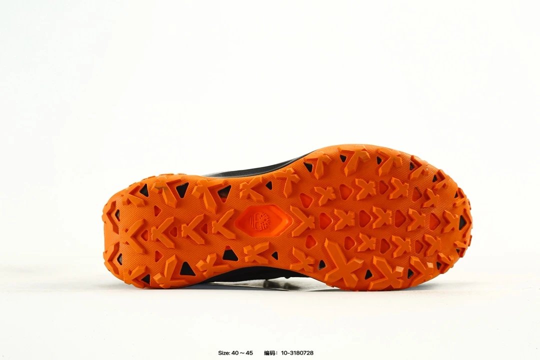 Men's Hiking Shoes Charcoal Orange - Gallery Image 6 - Detailed View