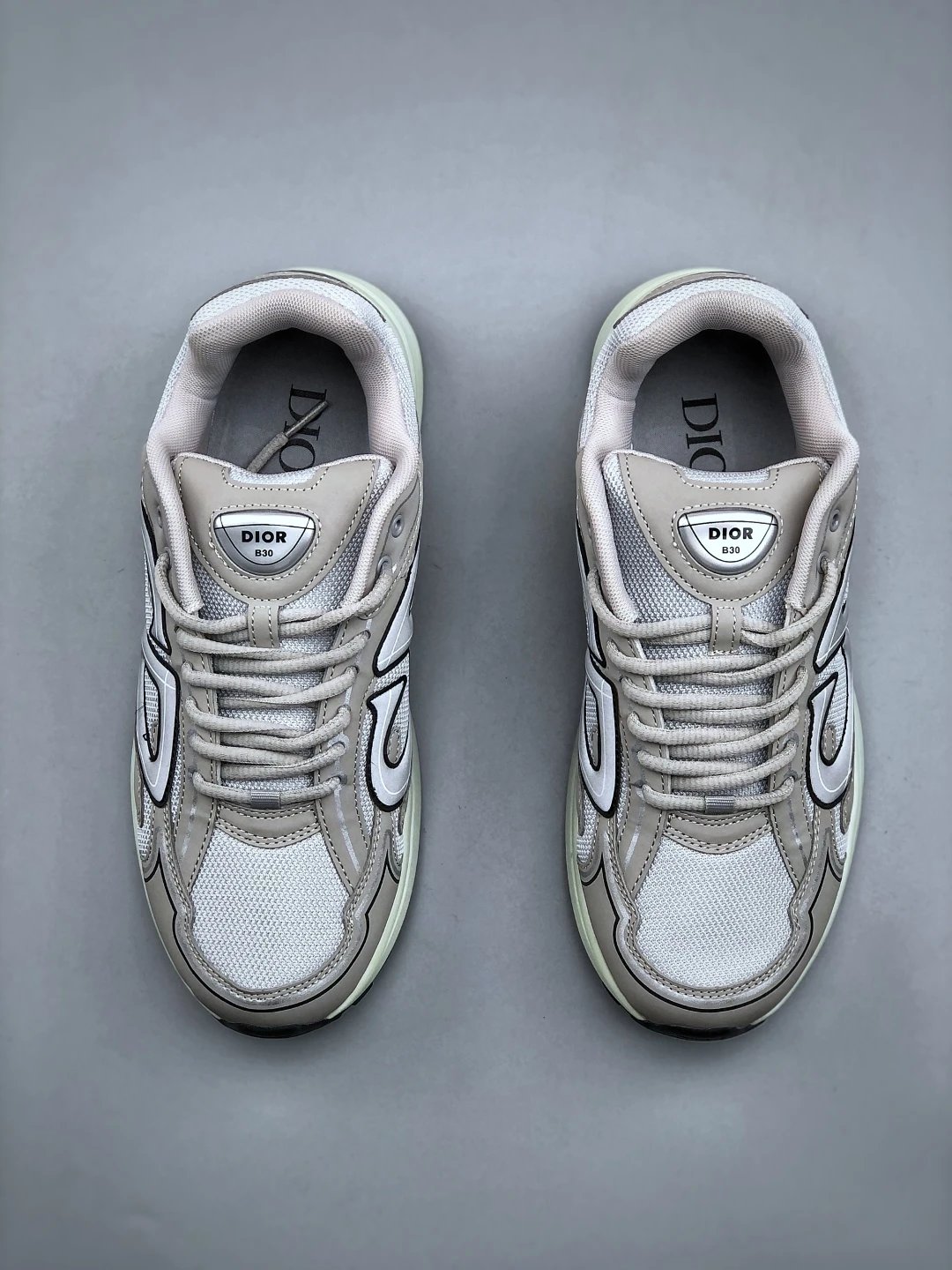 Dad Shoes Sneakers Taupe - Gallery Image 5 - Detailed View