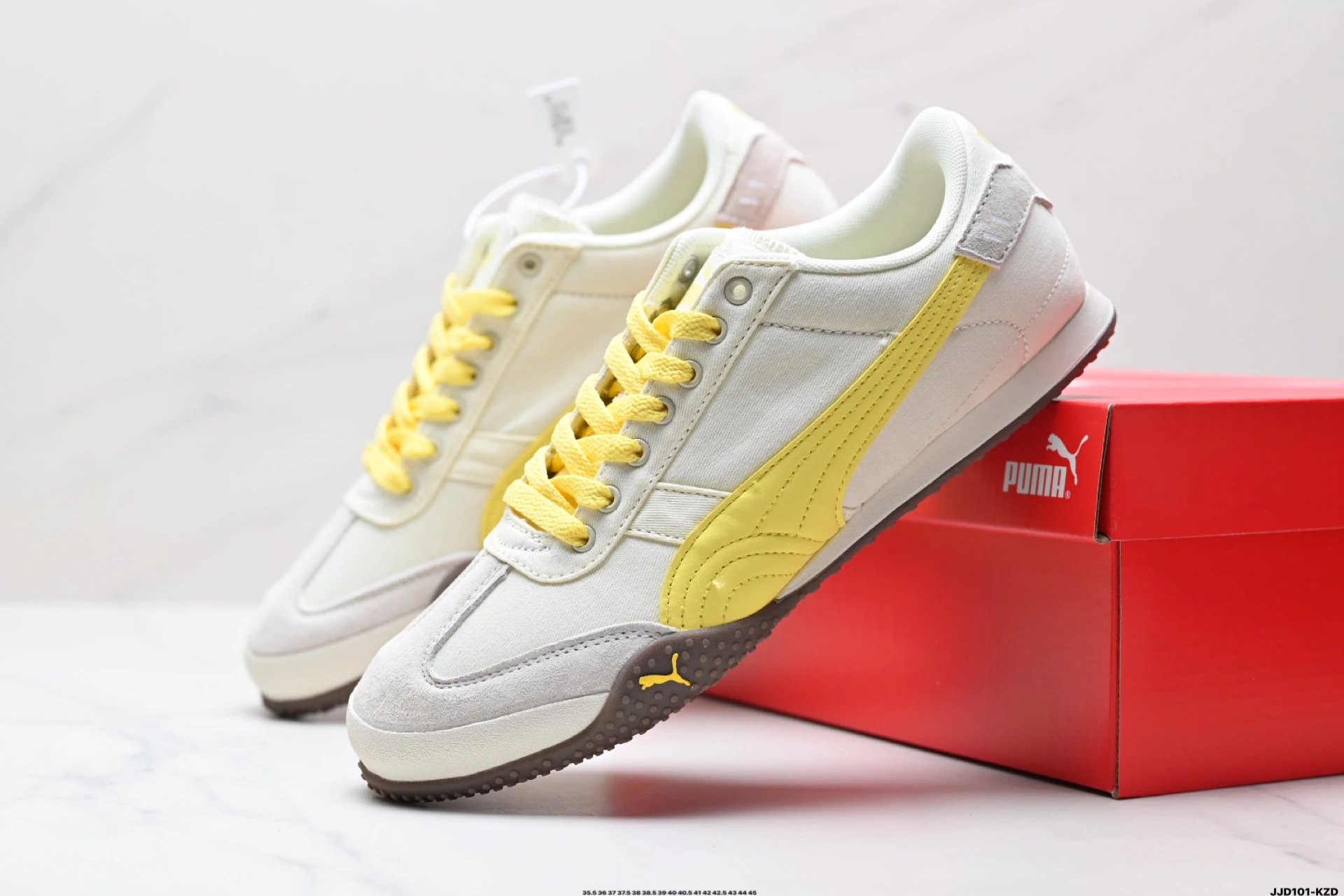 PUMA Bella UT Sneakers Beige Yellow - Gallery Image 8 - Detailed View