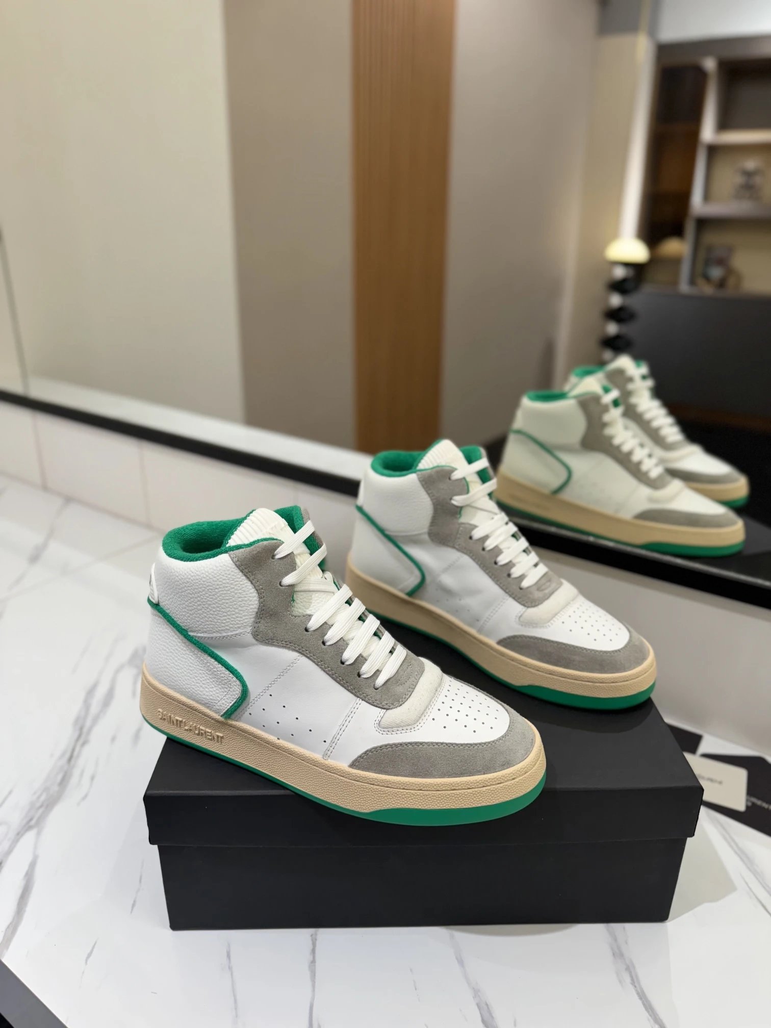 YSL SL61 Sneakers Multicolor - Gallery Image 1 - Detailed View