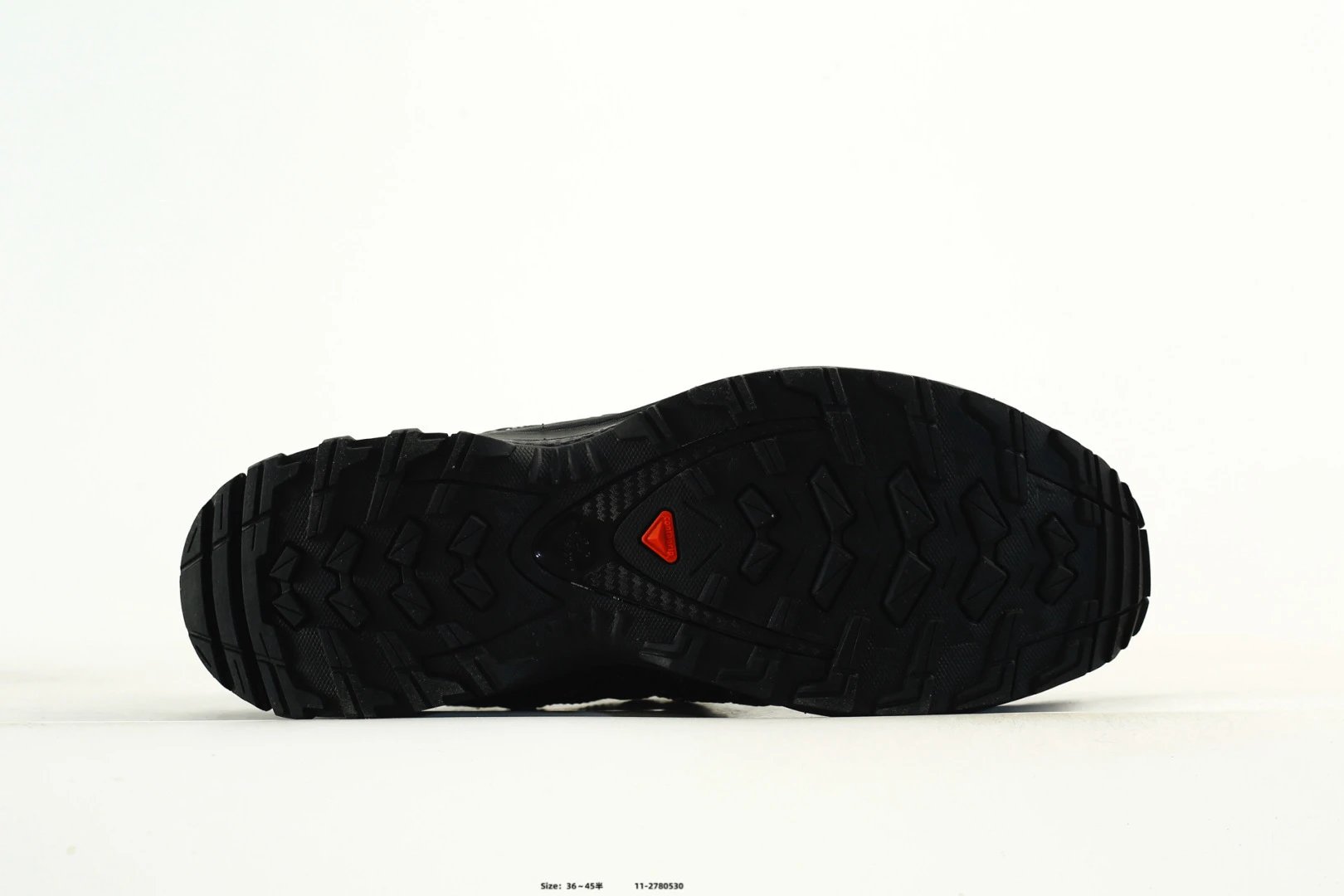 Salomon XA Pro 3D Black Trail Shoes White Logo - Gallery Image 6 - Detailed View