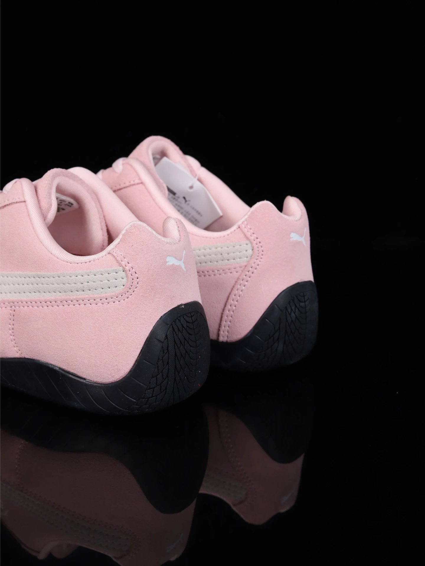 Puma Roma M Motorsport Sneakers Pink - Gallery Image 6 - Detailed View
