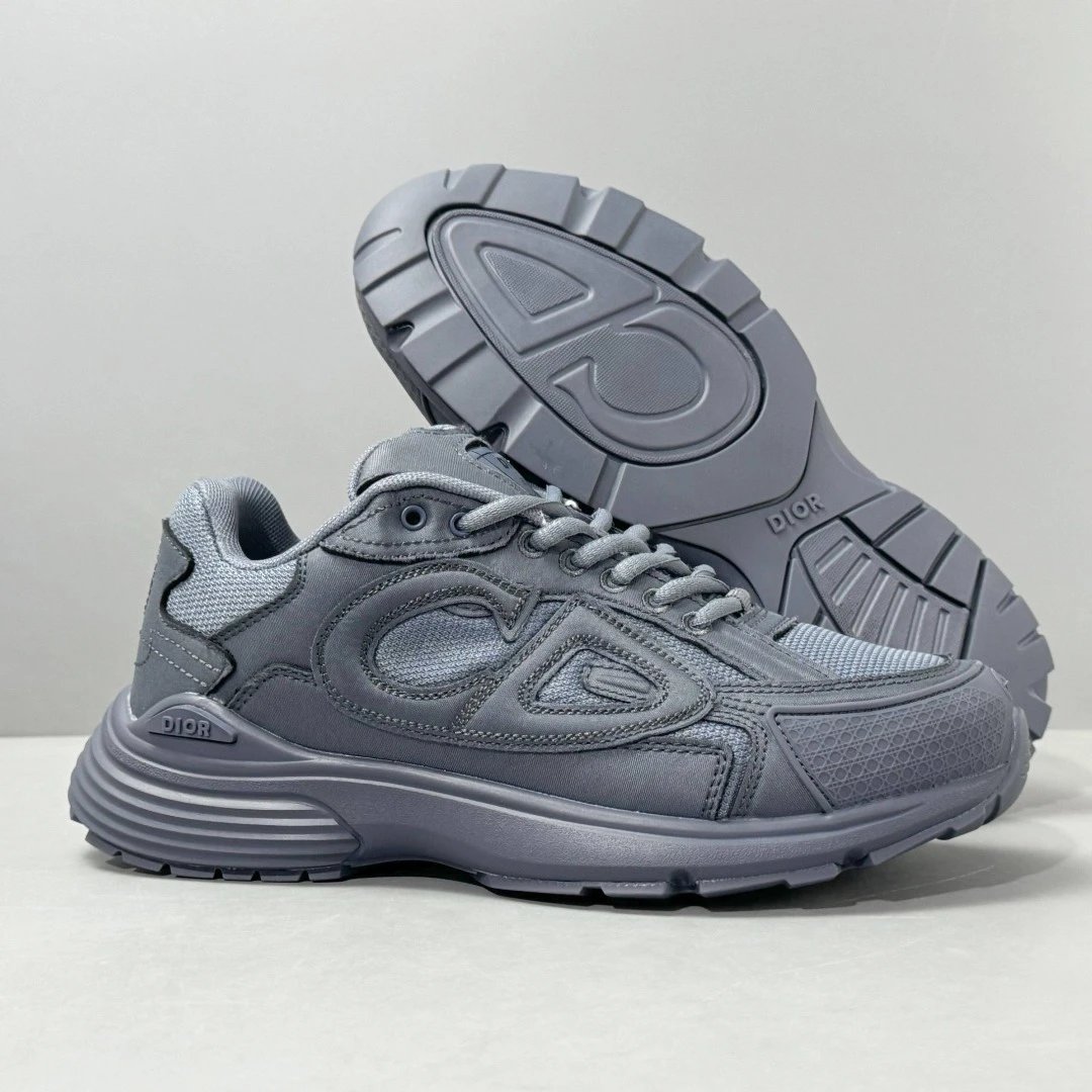 B30 Mesh Sneakers Navy - Gallery Image 4 - Detailed View