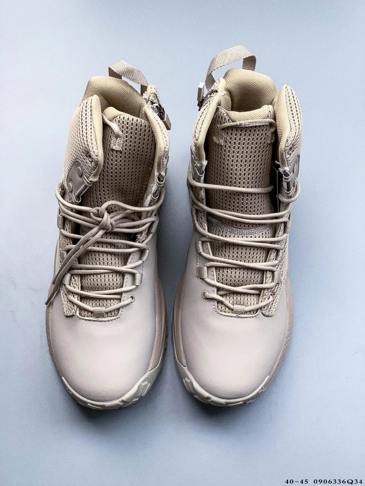 Tactical Mid Hiking Boots Mesh Desert Sand - Gallery Image 9 - Detailed View