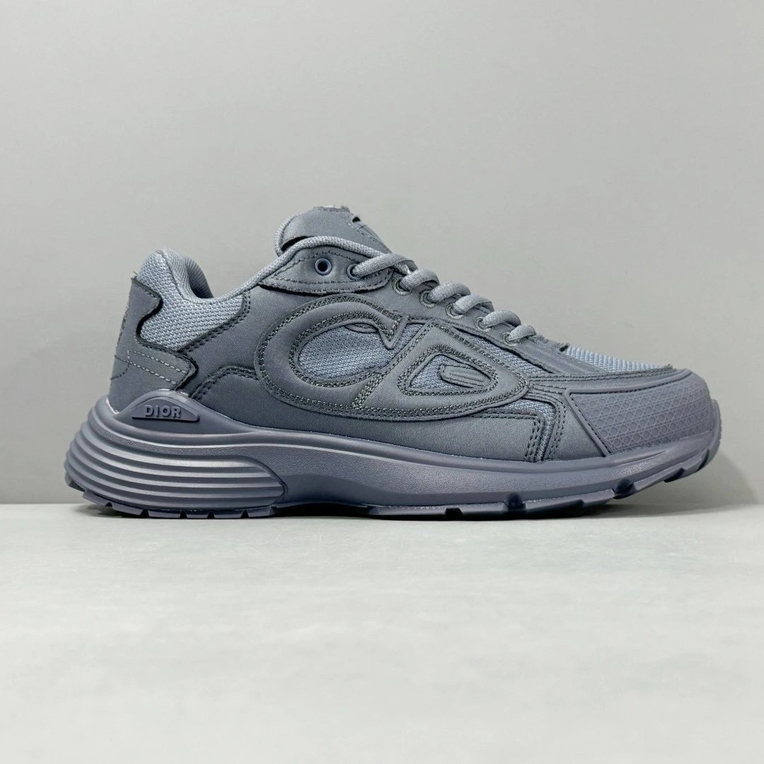 B30 Mesh Sneakers Navy - Gallery Image 2 - Detailed View