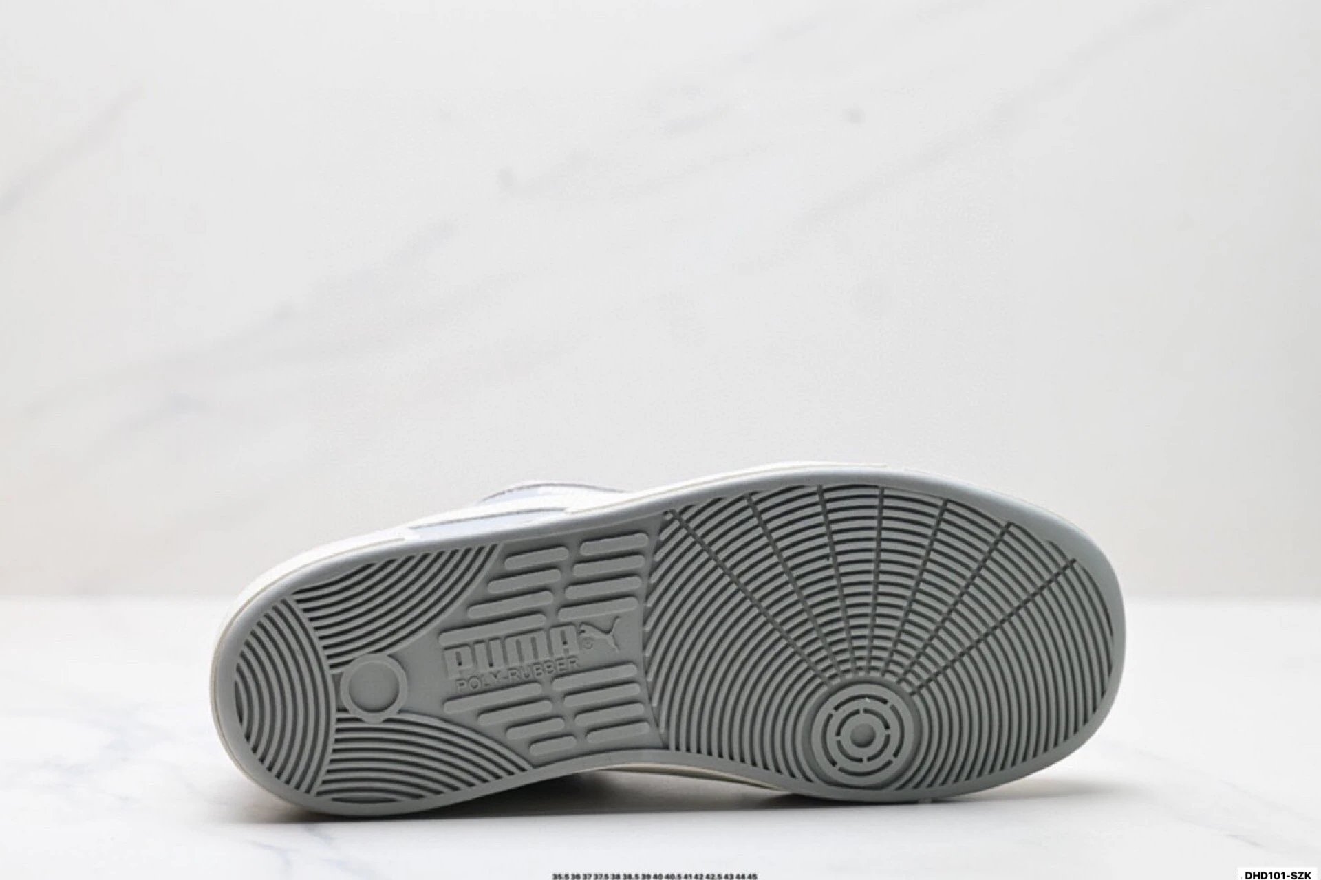 PUMA LX Court Low Denim Sneakers Light Gray - Gallery Image 9 - Detailed View