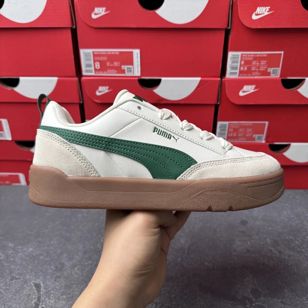 Puma Bread Sneakers White Green - High Quality Product Image - Cnfans