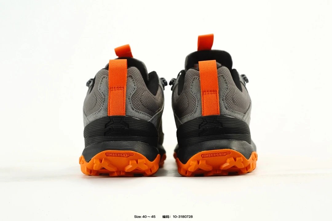 Men's Hiking Shoes Charcoal Orange - Gallery Image 7 - Detailed View