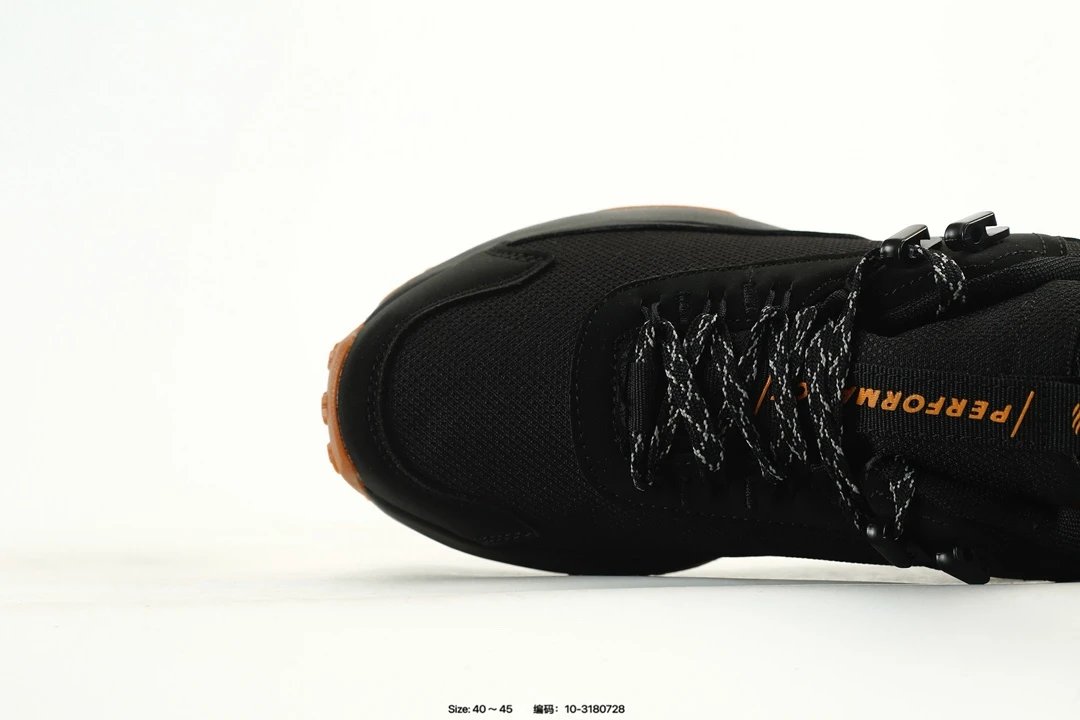 Outdoor Hiking Sneakers Waterproof Black Rust - Gallery Image 5 - Detailed View