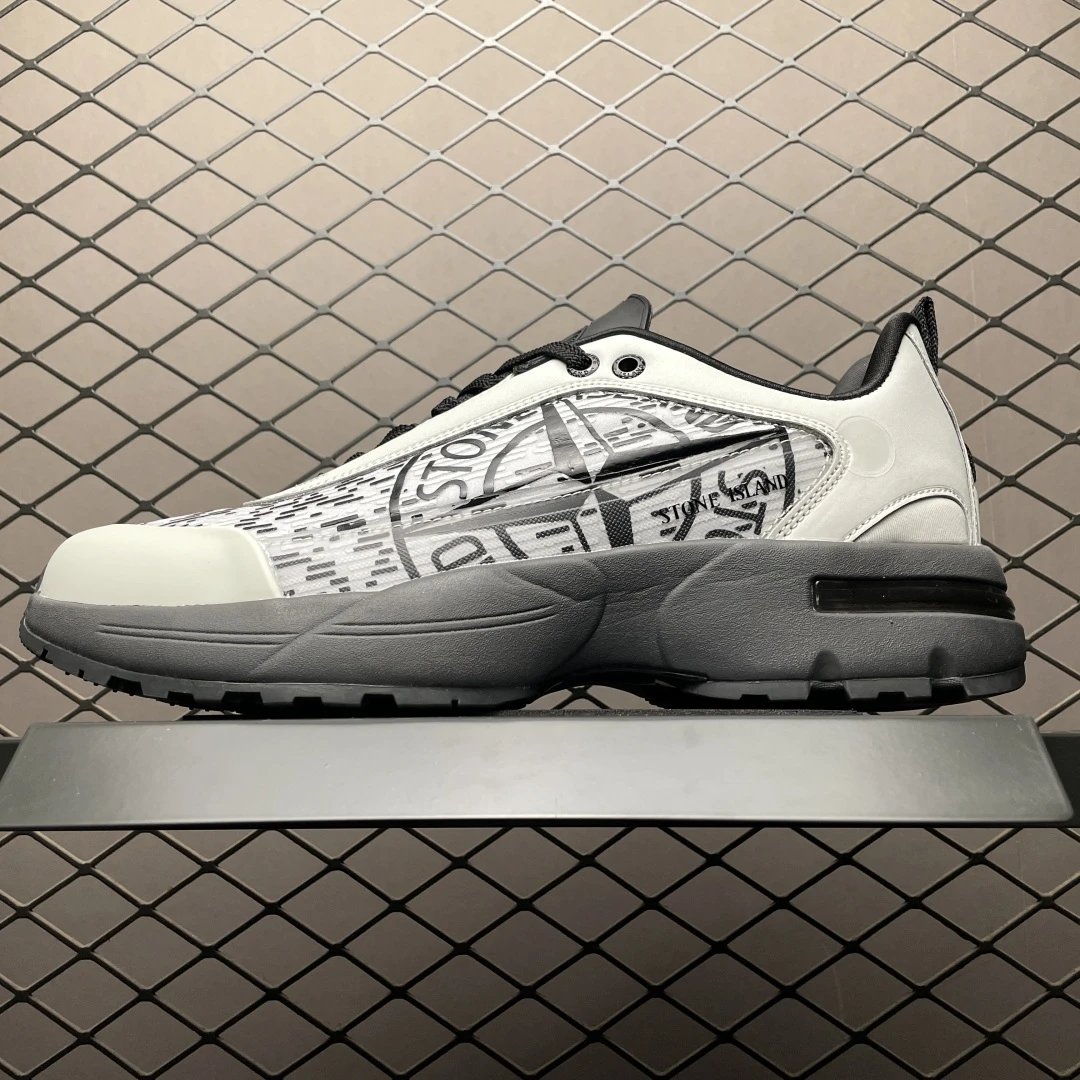 Panelled Mesh Outdoor Sneakers Slate - Gallery Image 1 - Detailed View