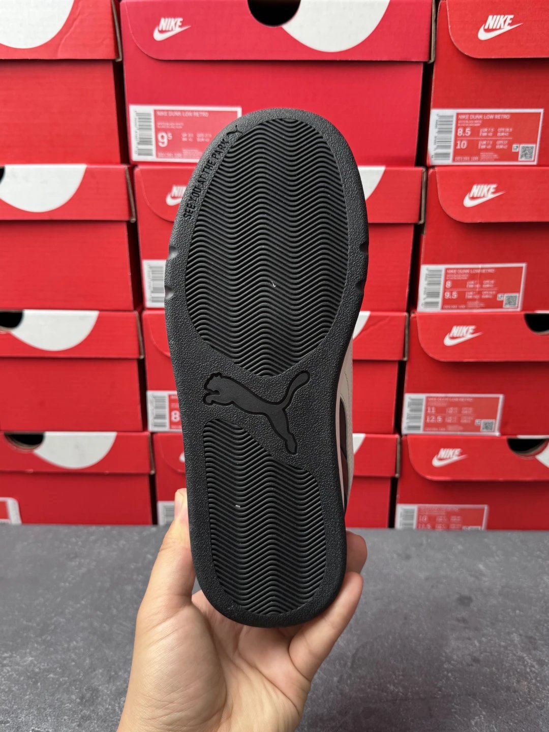 Puma Bread Sneakers Black White - Gallery Image 8 - Detailed View