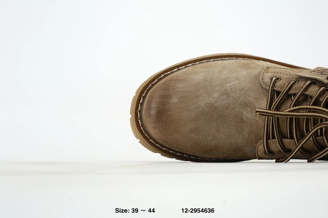 Winter Suede Boots Taupe - Gallery Image 6 - Detailed View