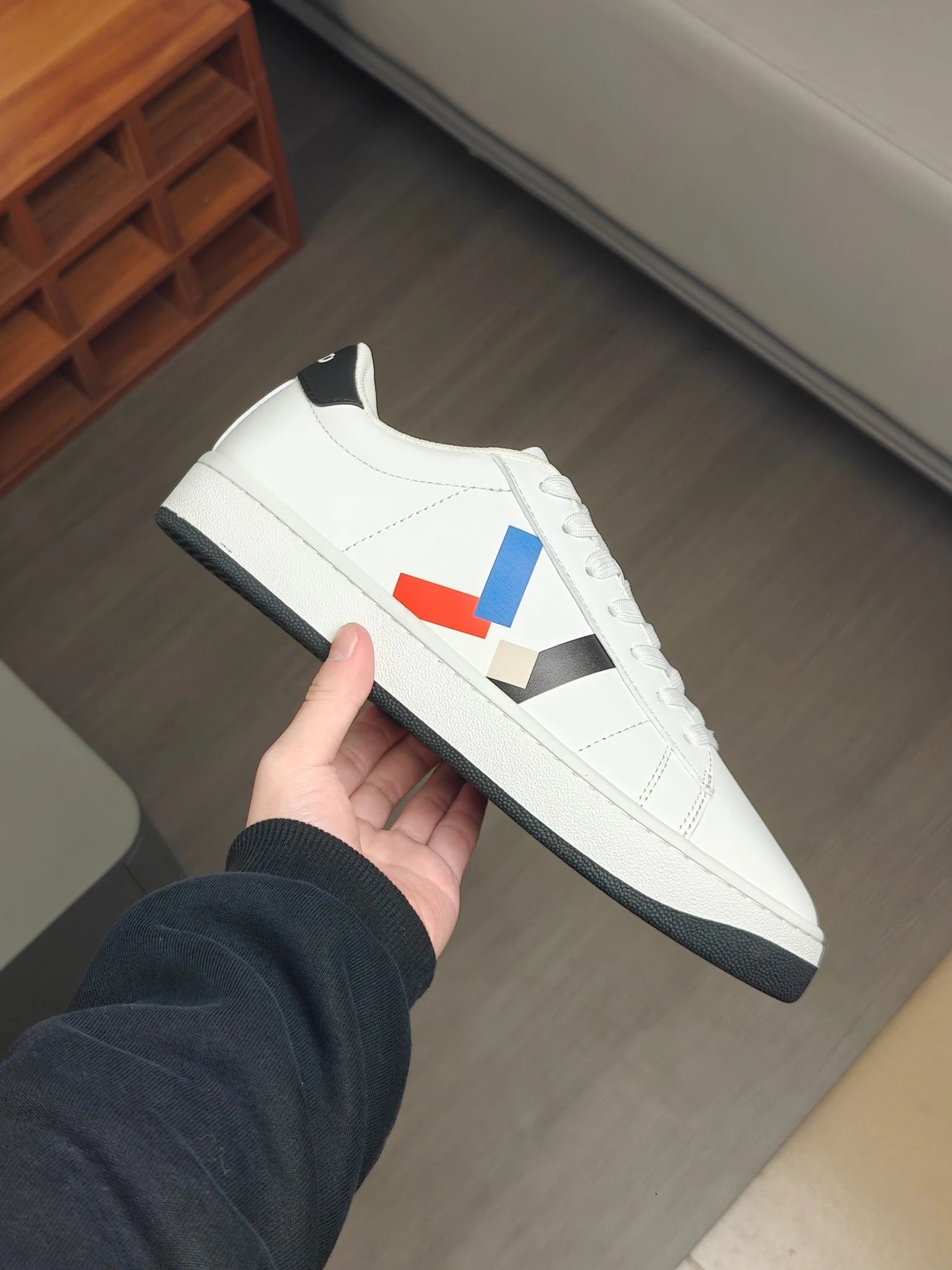 Kenzo Classic Sneakers White - Gallery Image 6 - Detailed View