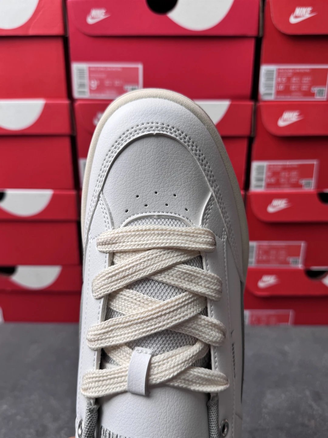 Puma Bread Sneakers White Grey - Gallery Image 7 - Detailed View