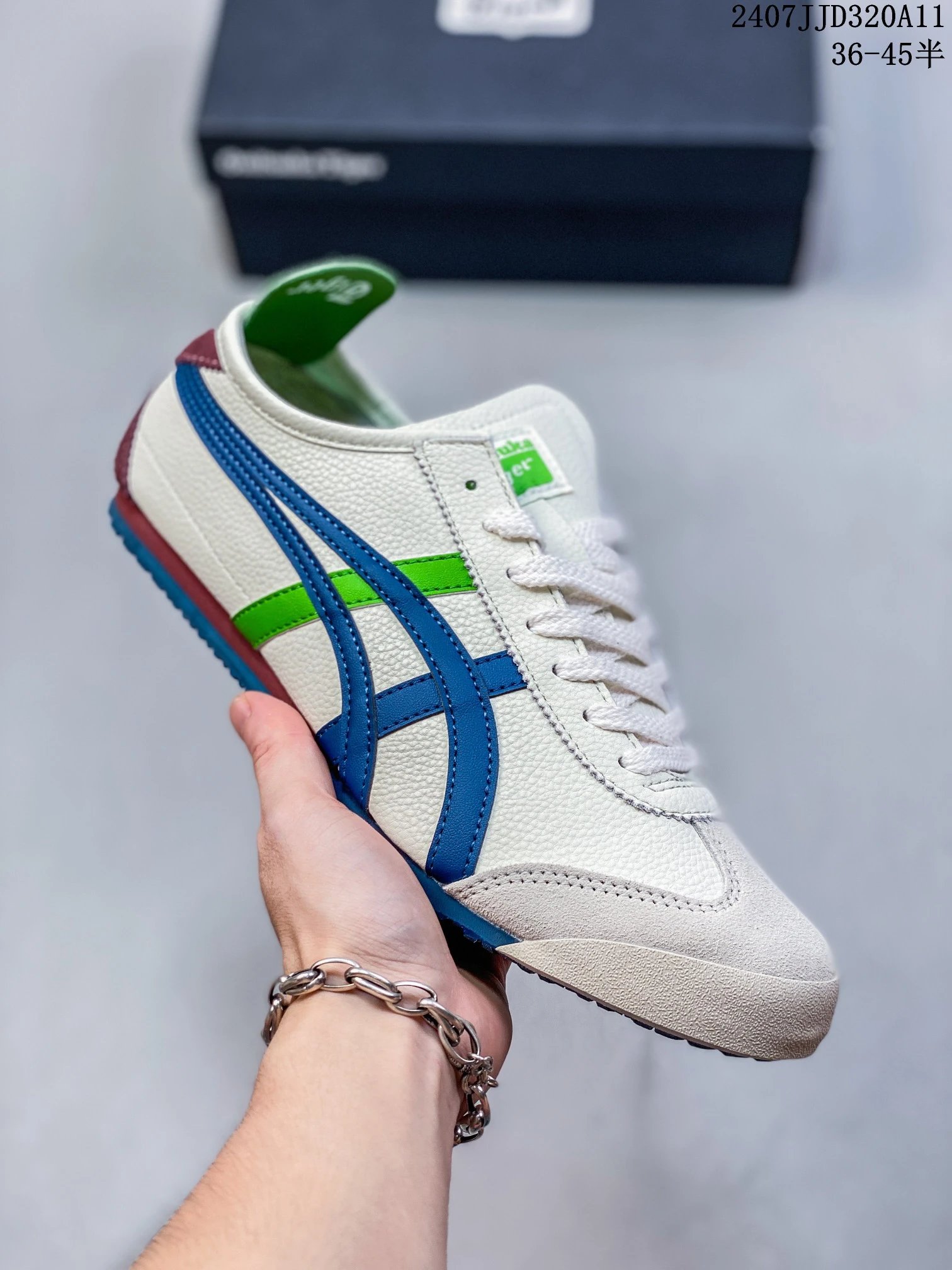 Onitsuka Tiger Slip-On Sneakers Multi - Gallery Image 6 - Detailed View