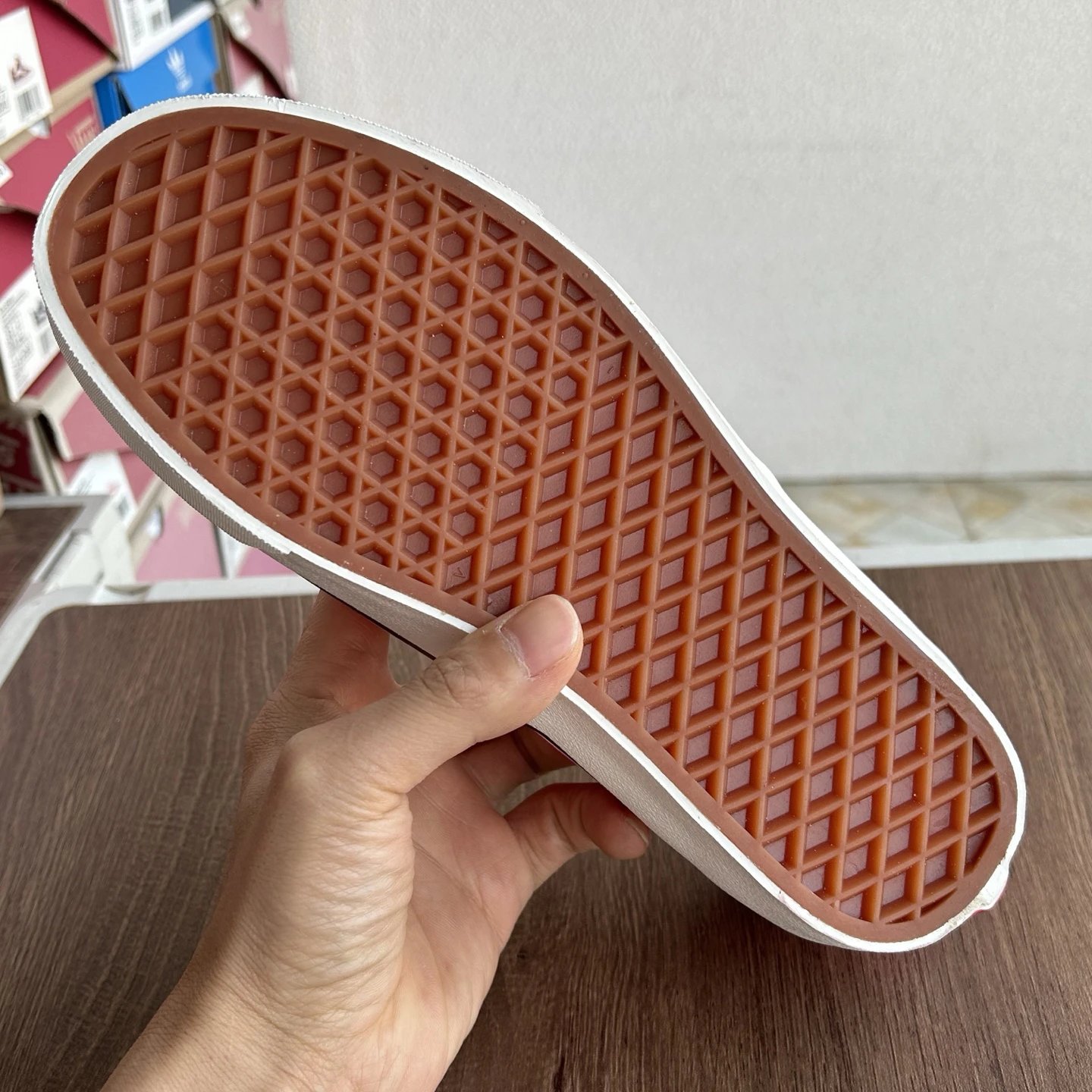 Authentic Canvas Low Top Sneakers Magenta - Gallery Image 8 - Detailed View