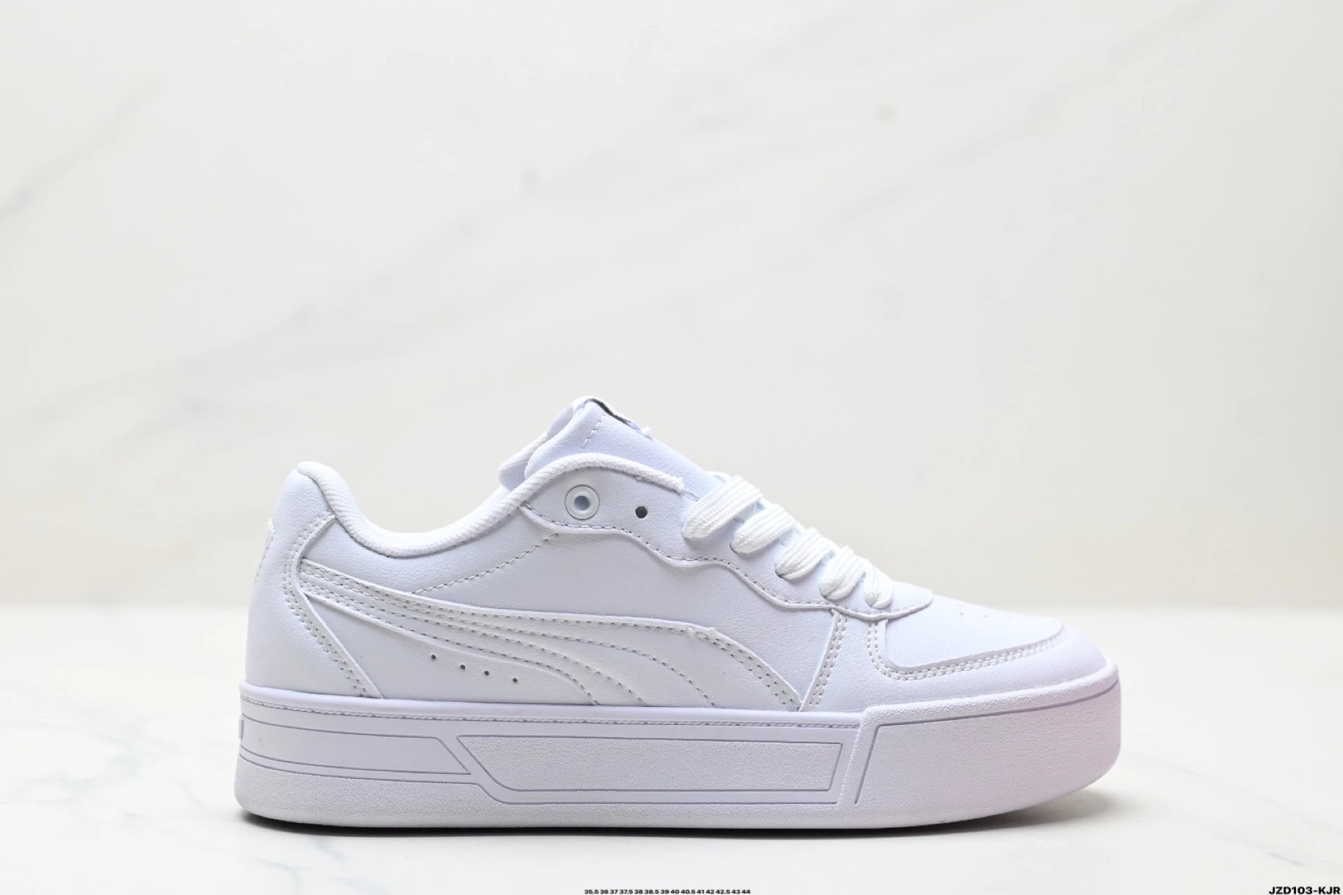 PUMA Skye Leather Sneakers Multicolor - Gallery Image 4 - Detailed View