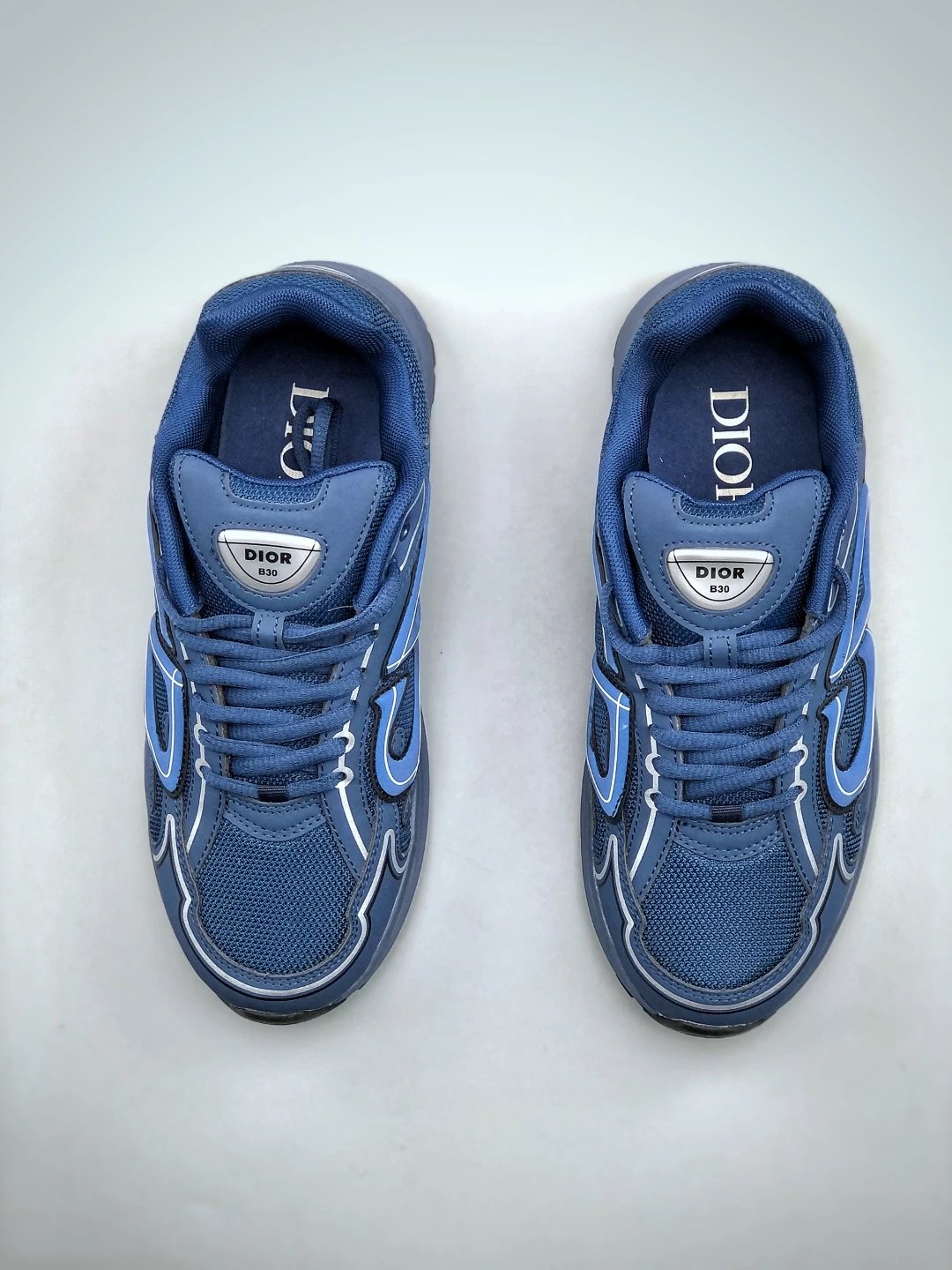 Dad Sneakers B30 Series Onyx Blue - Gallery Image 5 - Detailed View