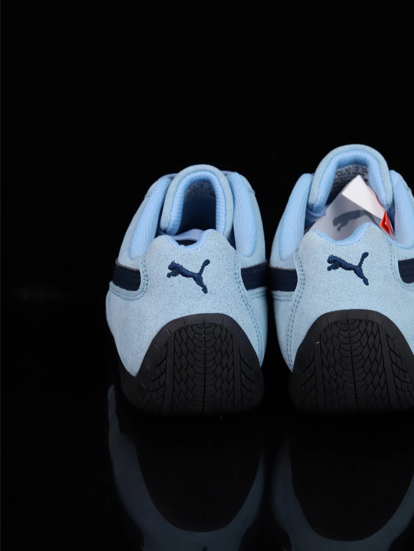 Puma Roma Motorsport Sneakers White Blue - Gallery Image 4 - Detailed View