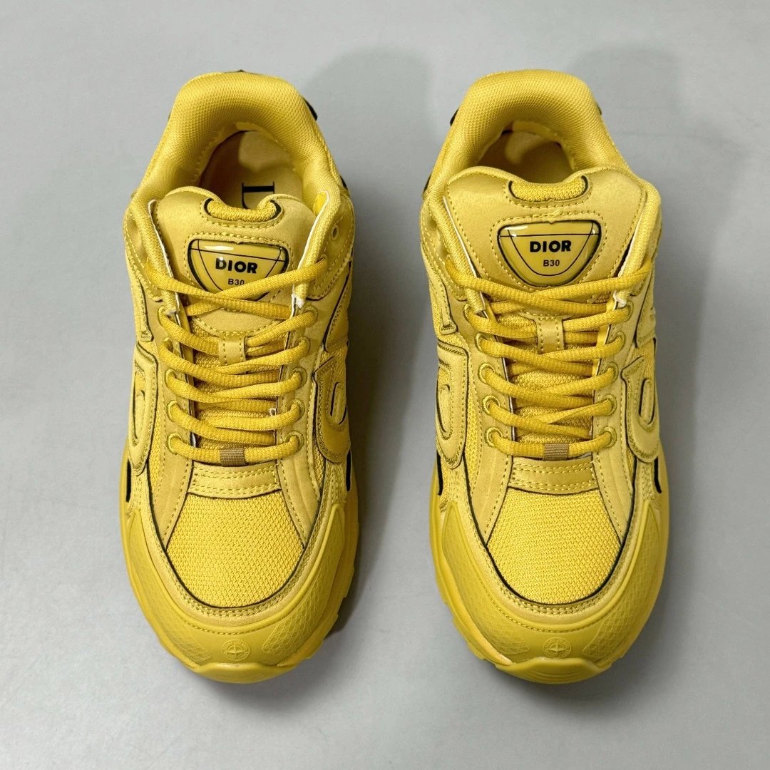 Men's Casual Sneakers Lemonade - Gallery Image 8 - Detailed View