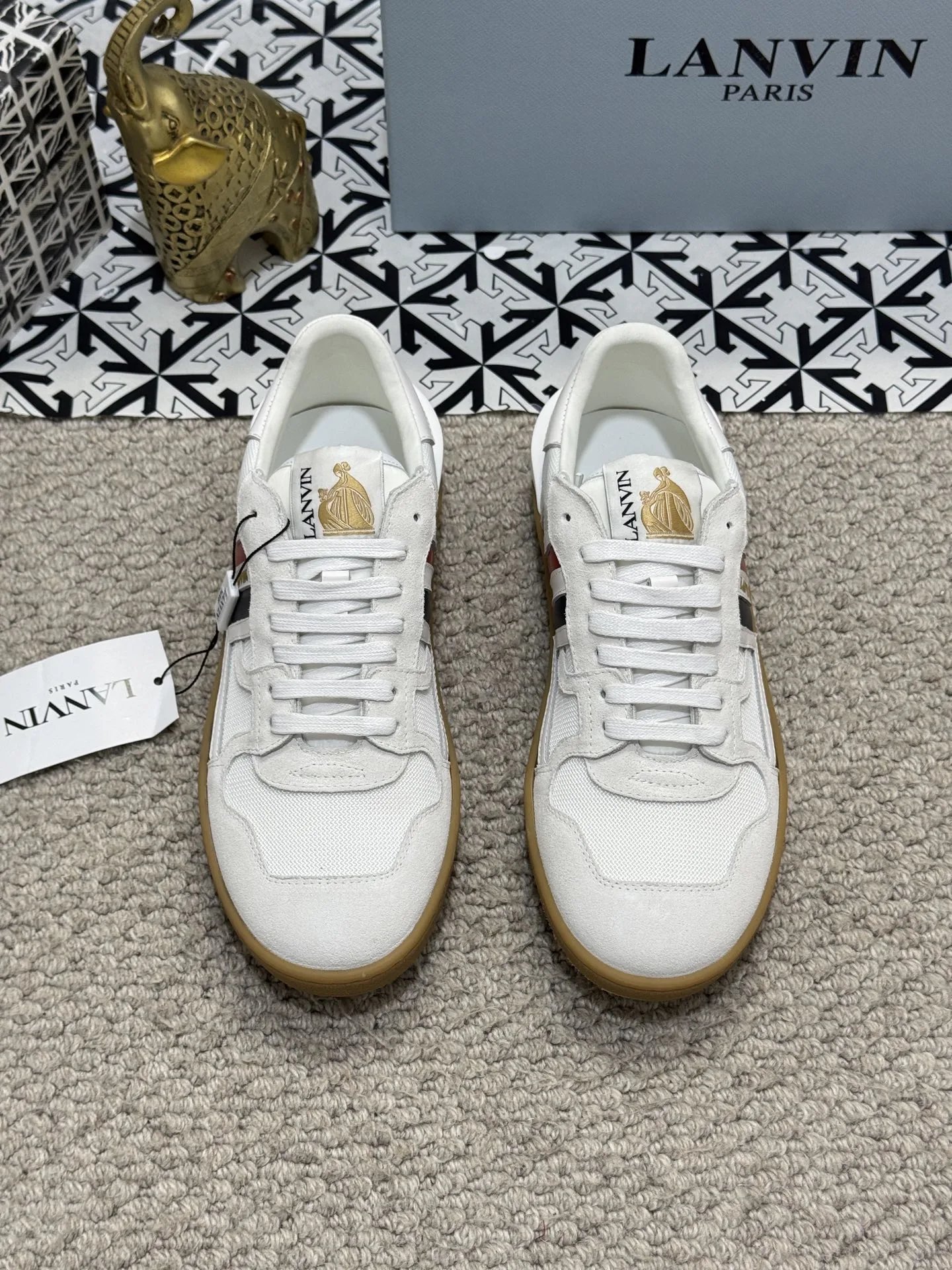 Lanvin Bumper Sneakers Multicolor - Gallery Image 2 - Detailed View