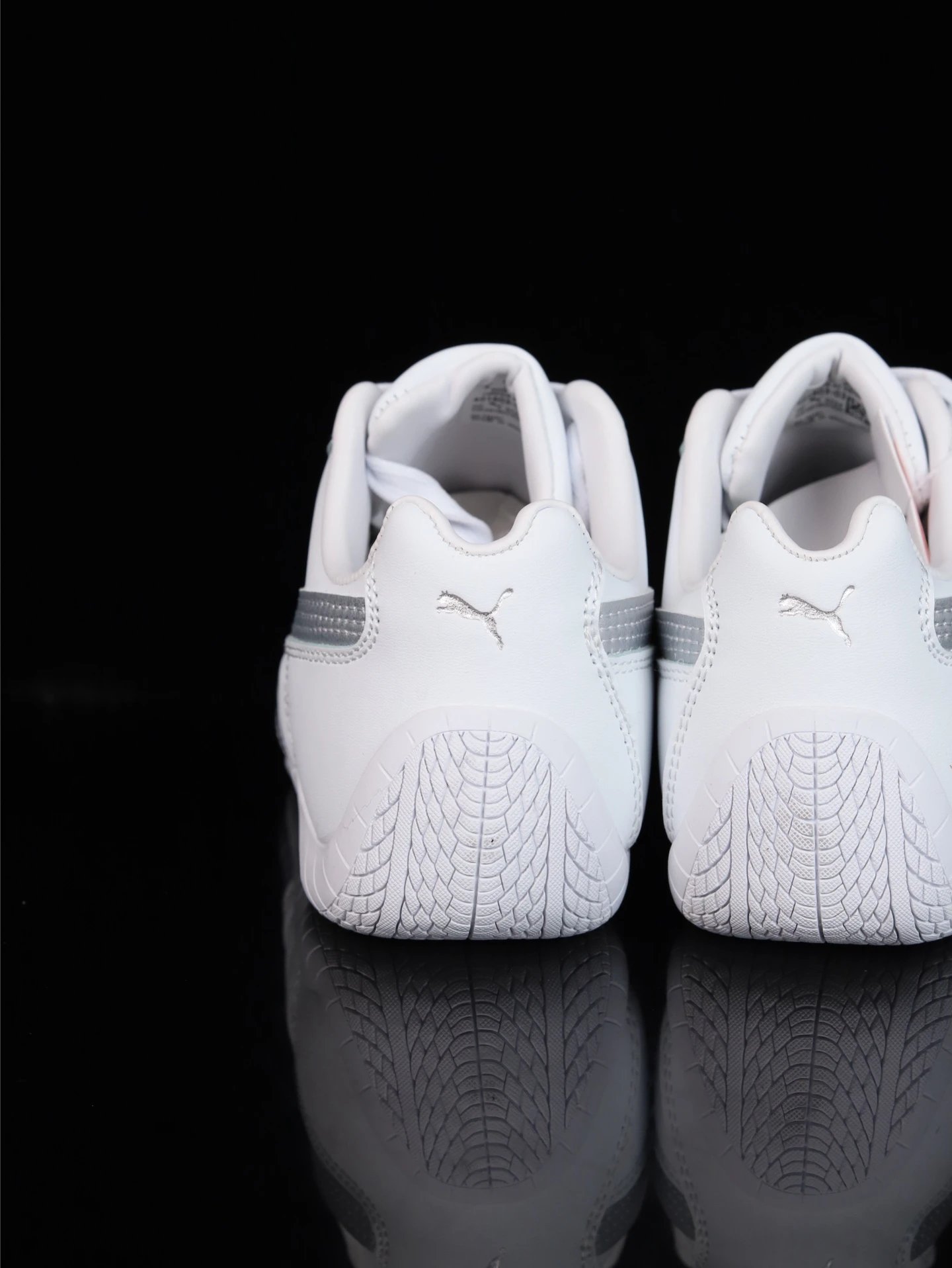 Puma Roma M Motorsport Sneakers White Silver - Gallery Image 4 - Detailed View