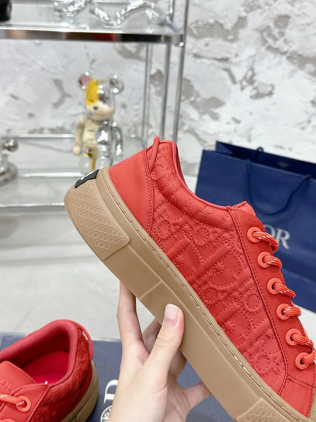 Canvas Sneakers Casual Modern Rust - Gallery Image 8 - Detailed View