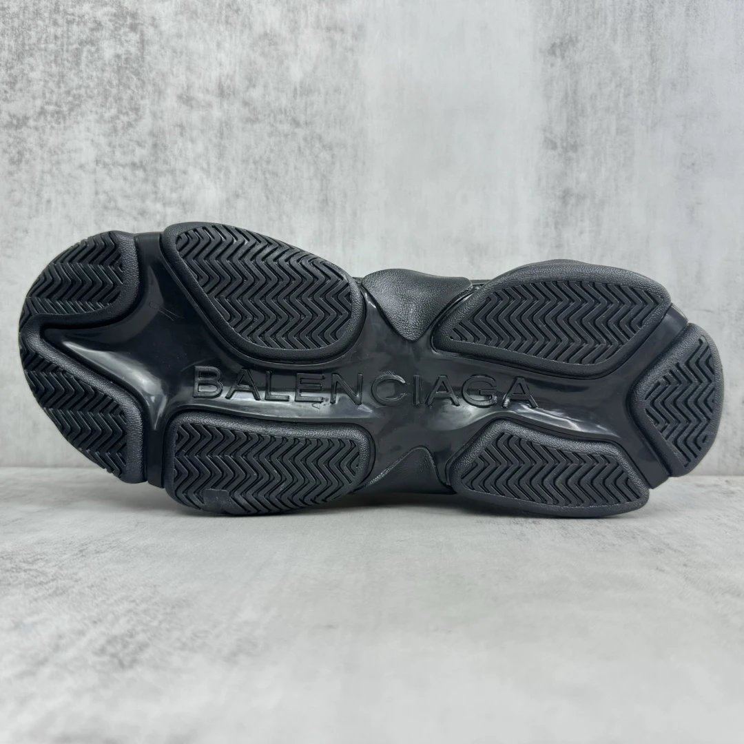 Chunky Mesh Dad Sneakers with TPU Sole Black Yellow - Gallery Image 8 - Detailed View