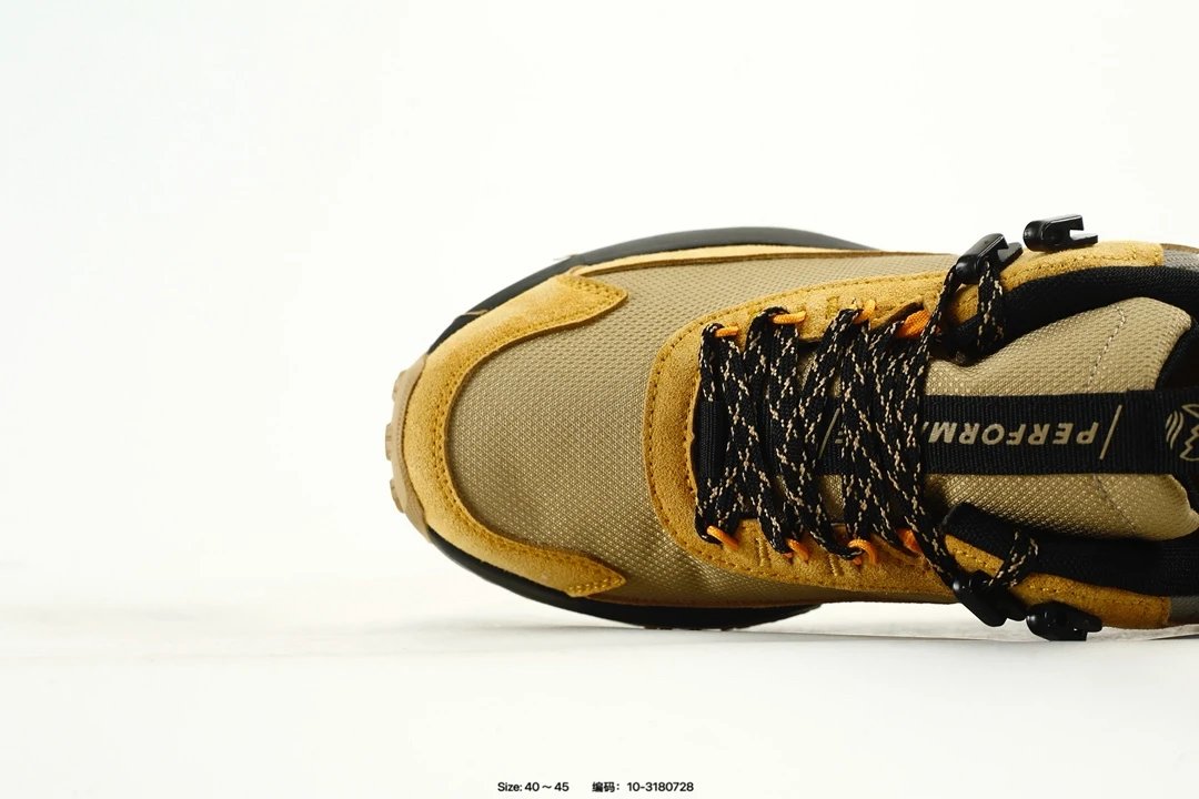 Men's Outdoor Hiking Sneakers Beige - Gallery Image 4 - Detailed View