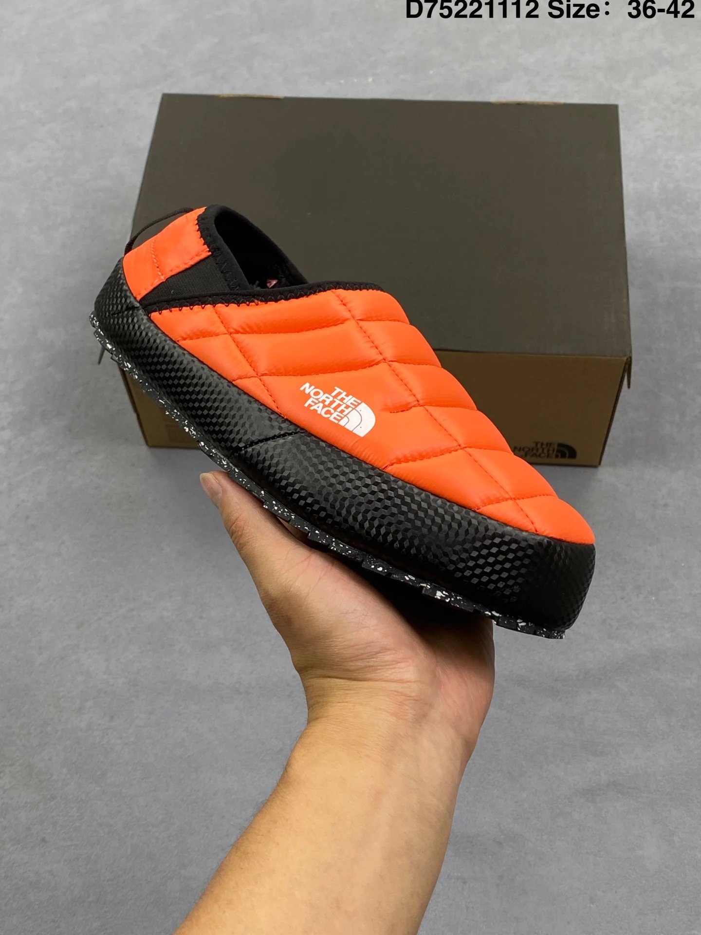 Winter Slip-On Quilted Slippers Ivory - Gallery Image 3 - Detailed View