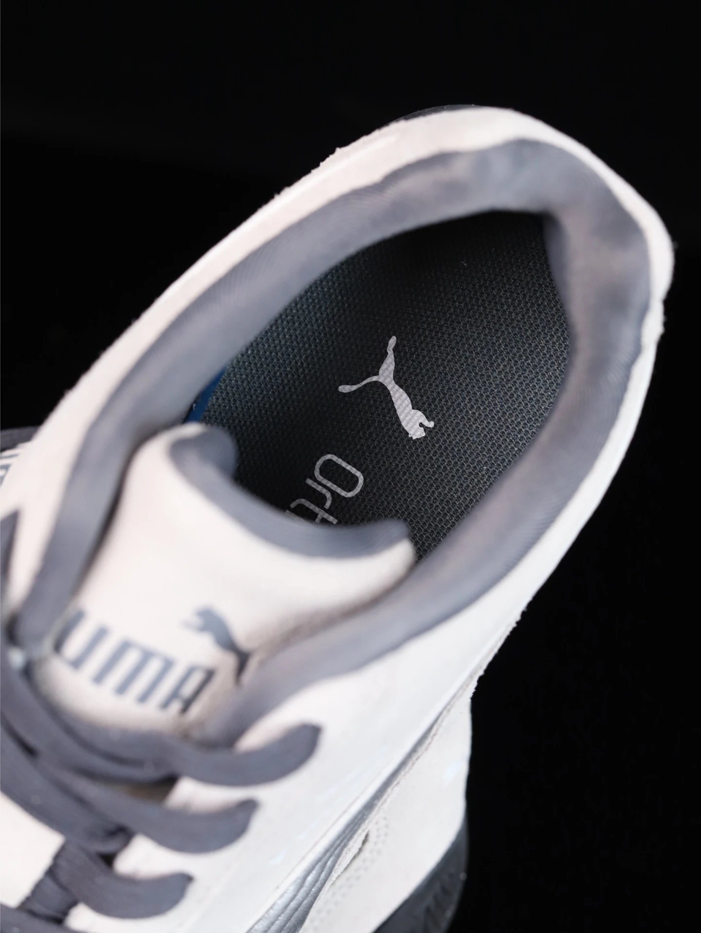 Puma Roma M Motorsport Sneakers Silver Gray - Gallery Image 5 - Detailed View