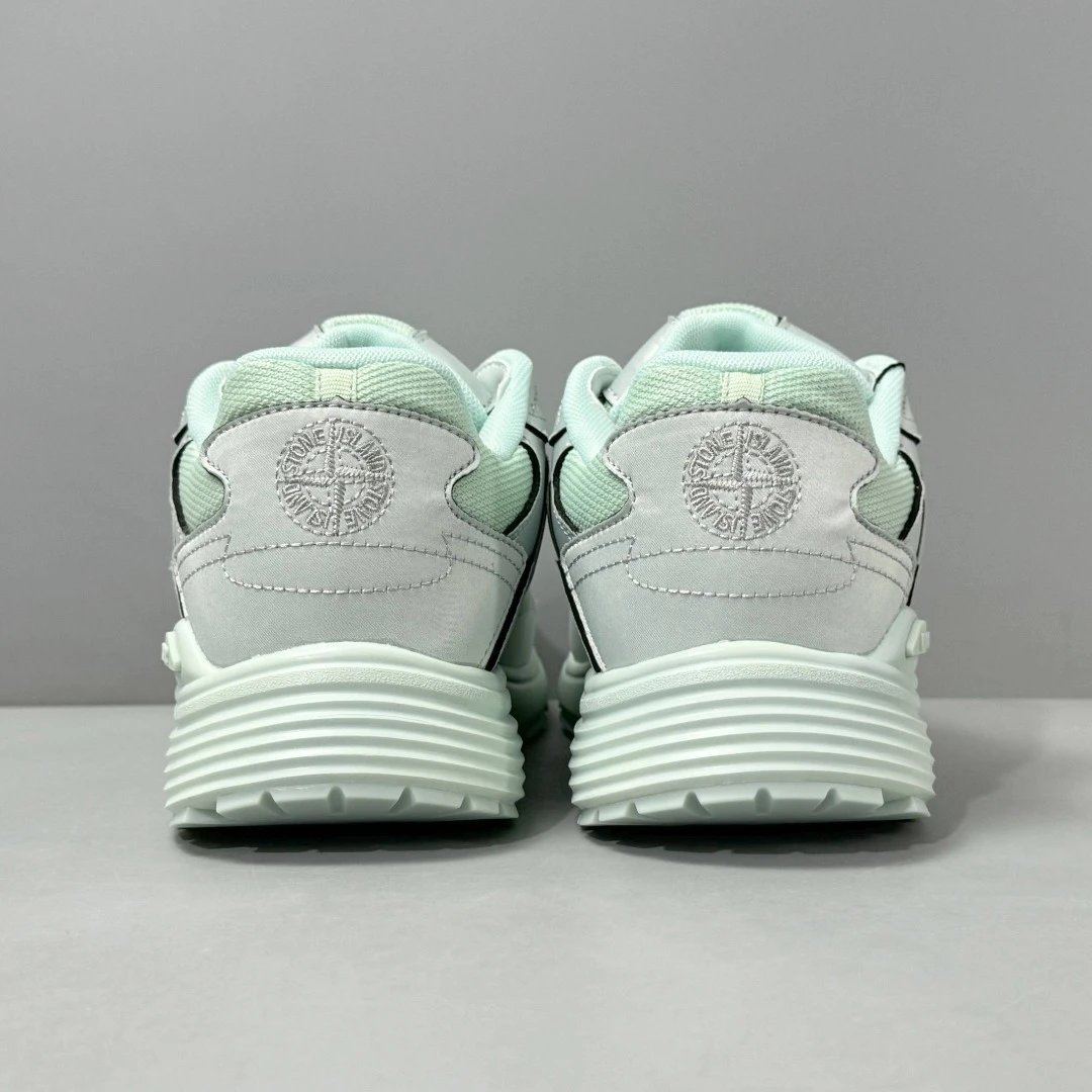 Casual Sneakers Low-Top Celadon - Gallery Image 3 - Detailed View