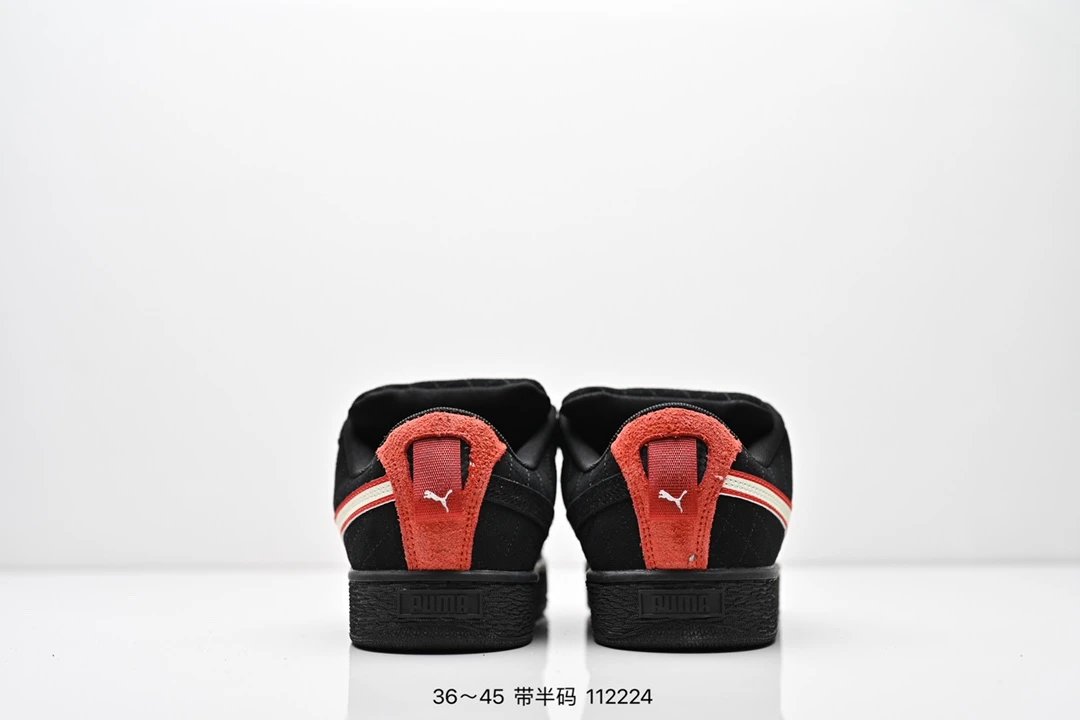 PUMA Suede Sneakers Black - Gallery Image 7 - Detailed View