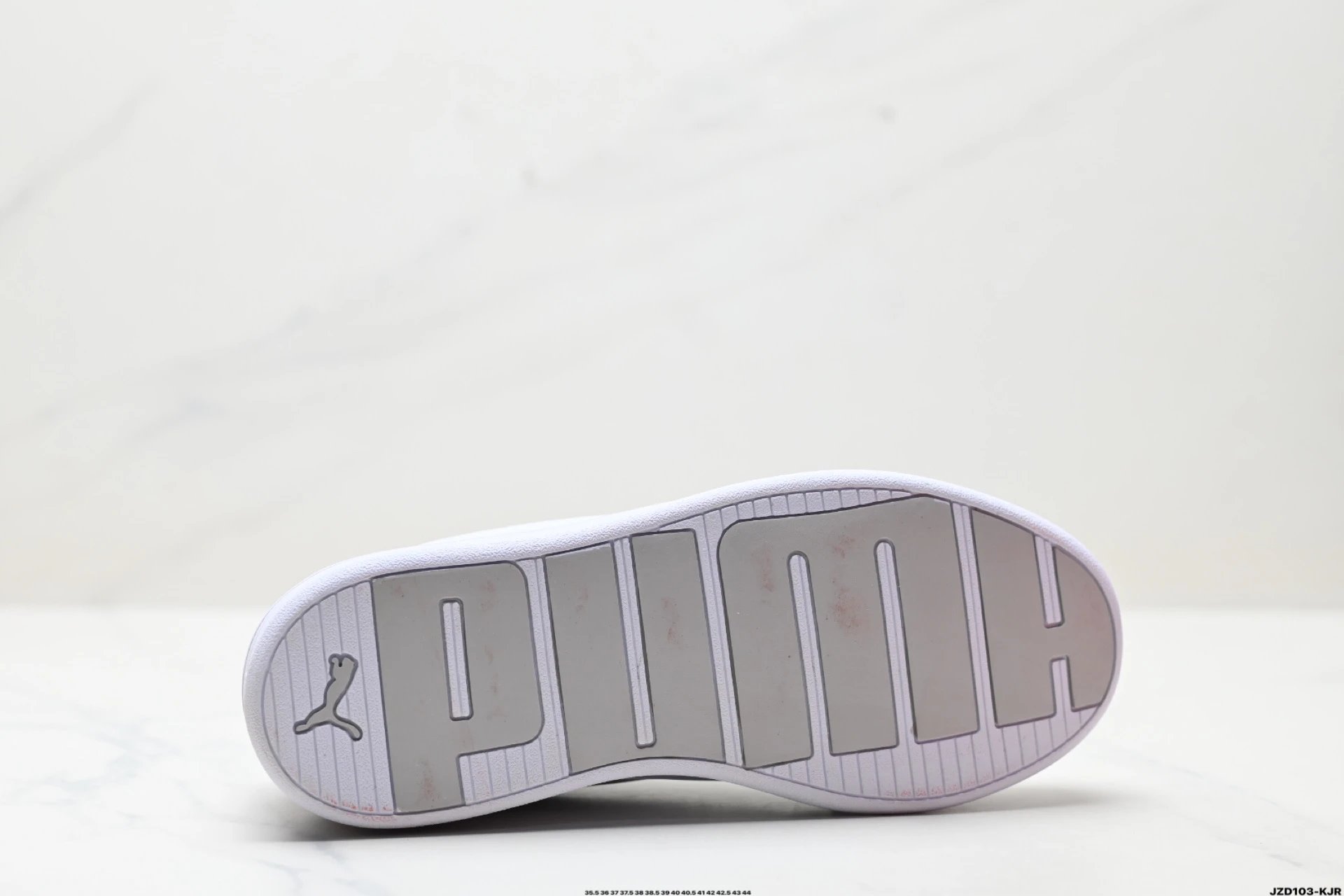 PUMA Skye Leather Sneakers White - Gallery Image 9 - Detailed View