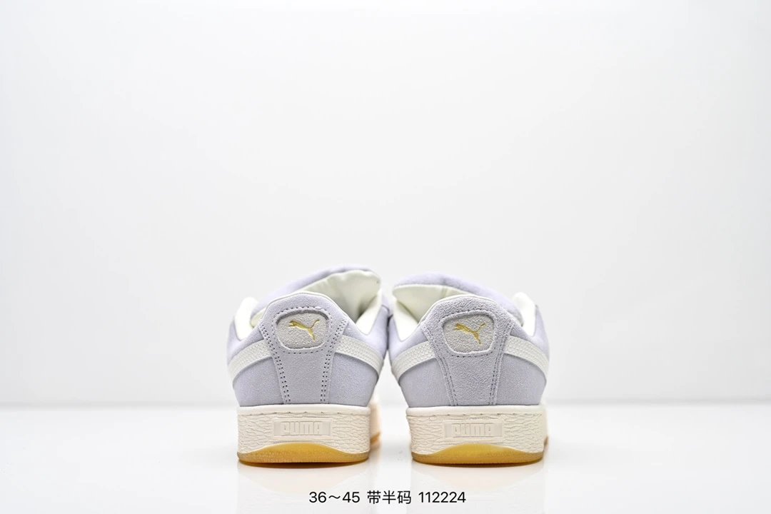 PUMA Suede Sneakers Beige White - Gallery Image 7 - Detailed View