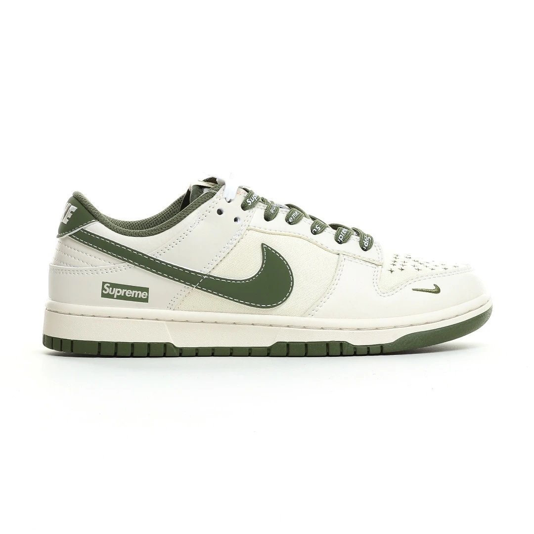 Canvas Skate Sneakers Olive - Gallery Image 3 - Detailed View