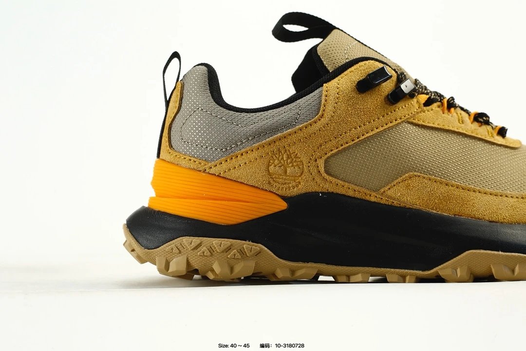 Men's Outdoor Hiking Sneakers Beige - Gallery Image 2 - Detailed View