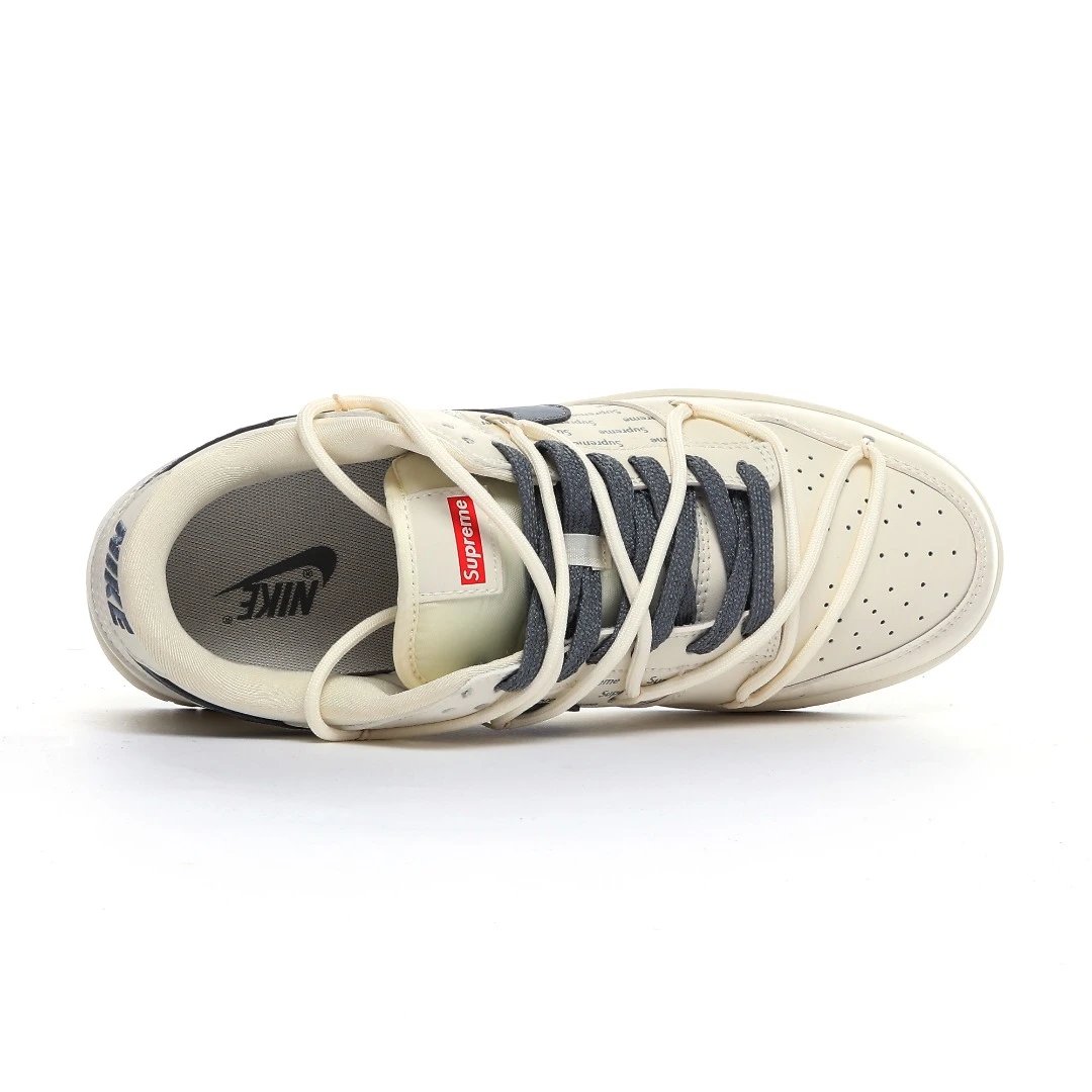 Casual Leather Sneakers Ash Stone - Gallery Image 4 - Detailed View