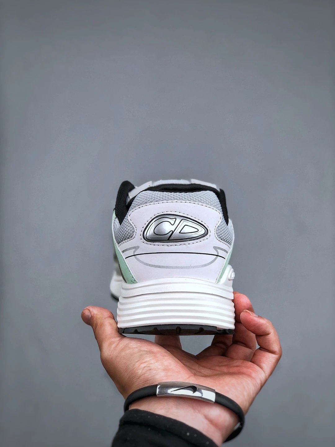 Dad Sneakers Leather Mint - Gallery Image 7 - Detailed View