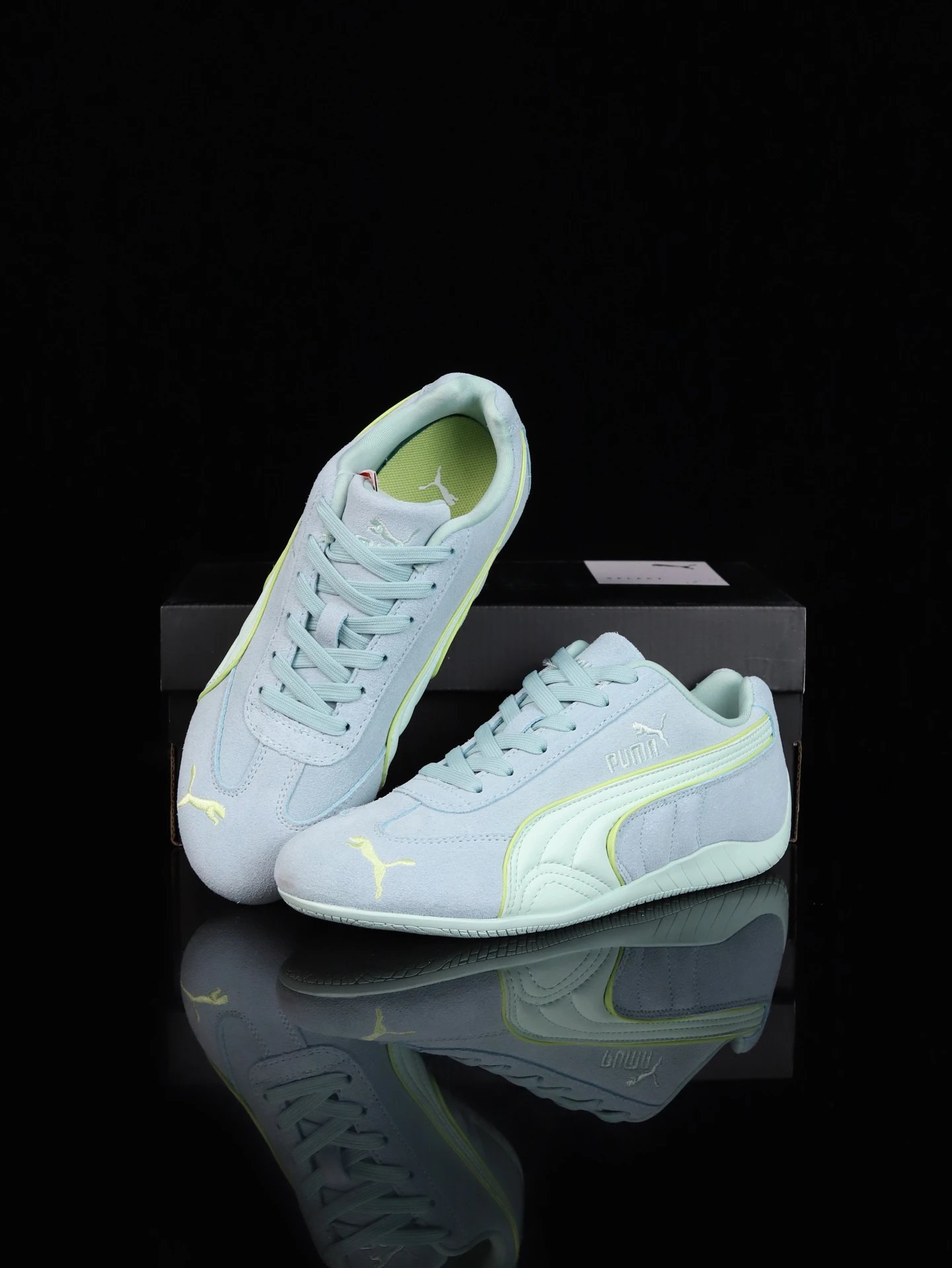 Puma Roma M Motorsport Sneakers Sea Glass - Gallery Image 9 - Detailed View