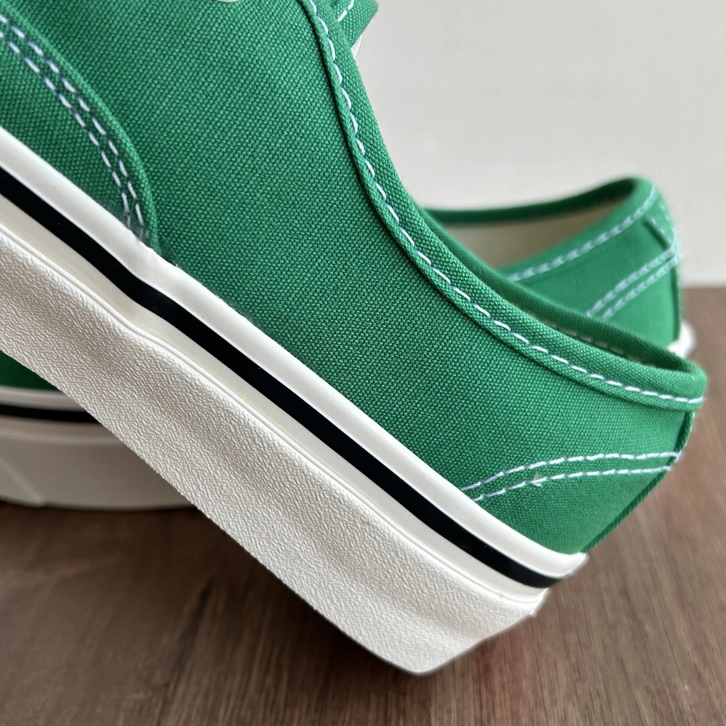 Low Top Canvas Skate Shoes Mist Green - Gallery Image 5 - Detailed View