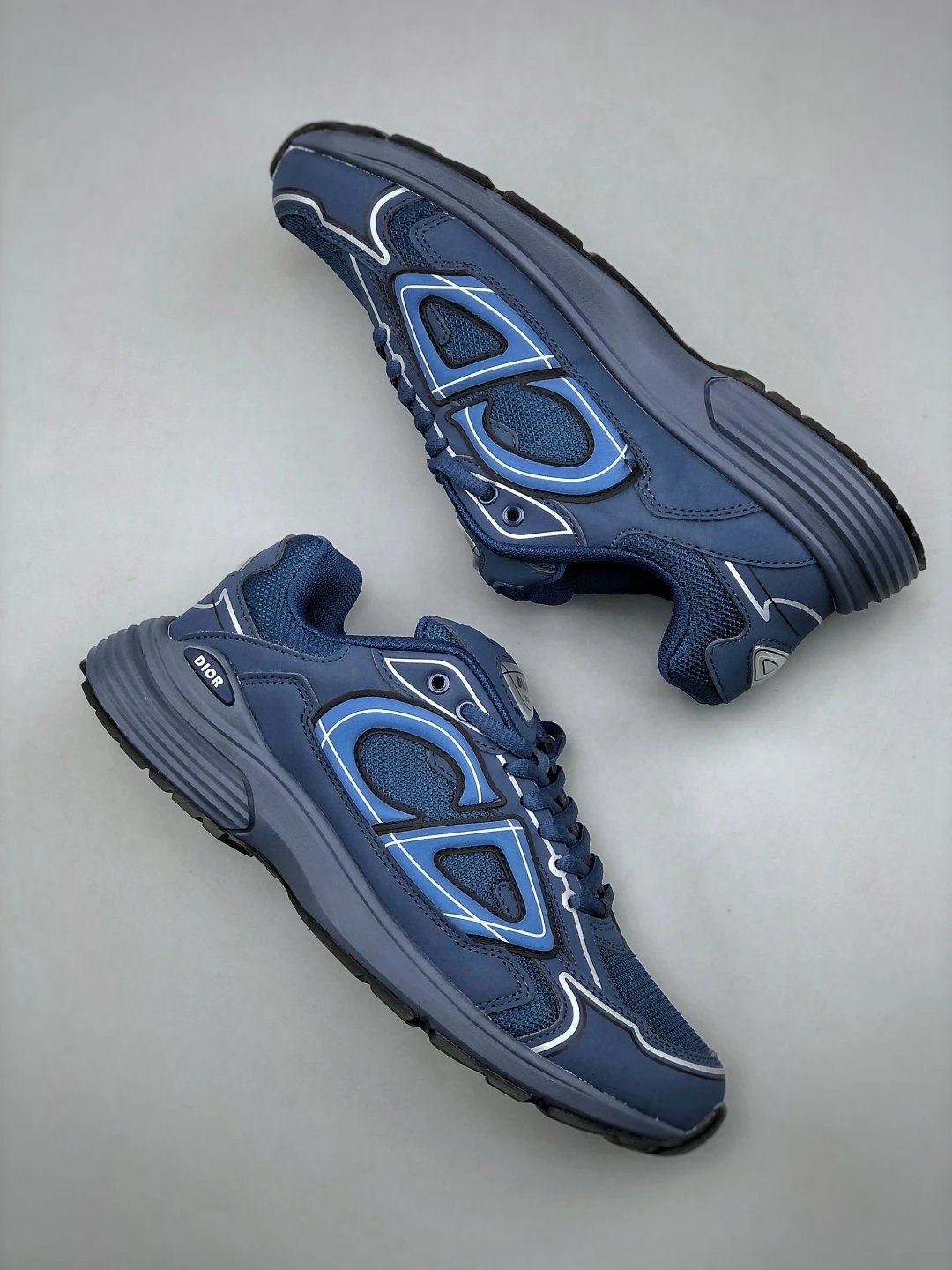 Dad Sneakers B30 Series Onyx Blue - Gallery Image 9 - Detailed View