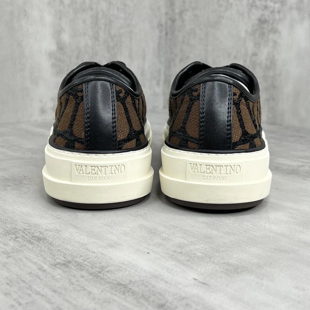 Valentino Garavani Totaloop Sneakers Brown - Gallery Image 5 - Detailed View