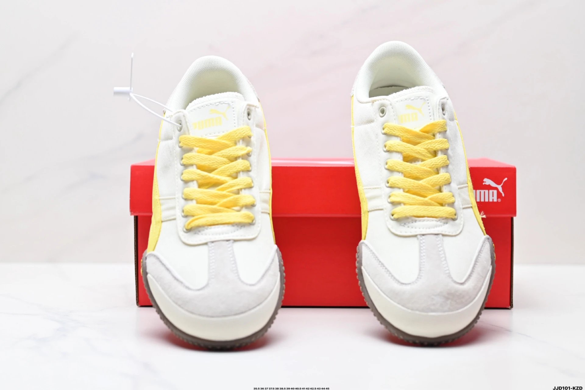 PUMA Bella UT Sneakers Beige Yellow - Gallery Image 7 - Detailed View