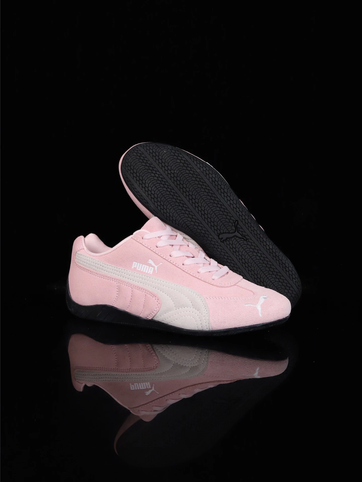 Puma Roma M Motorsport Sneakers Pink - High Quality Product Image - Cnfans