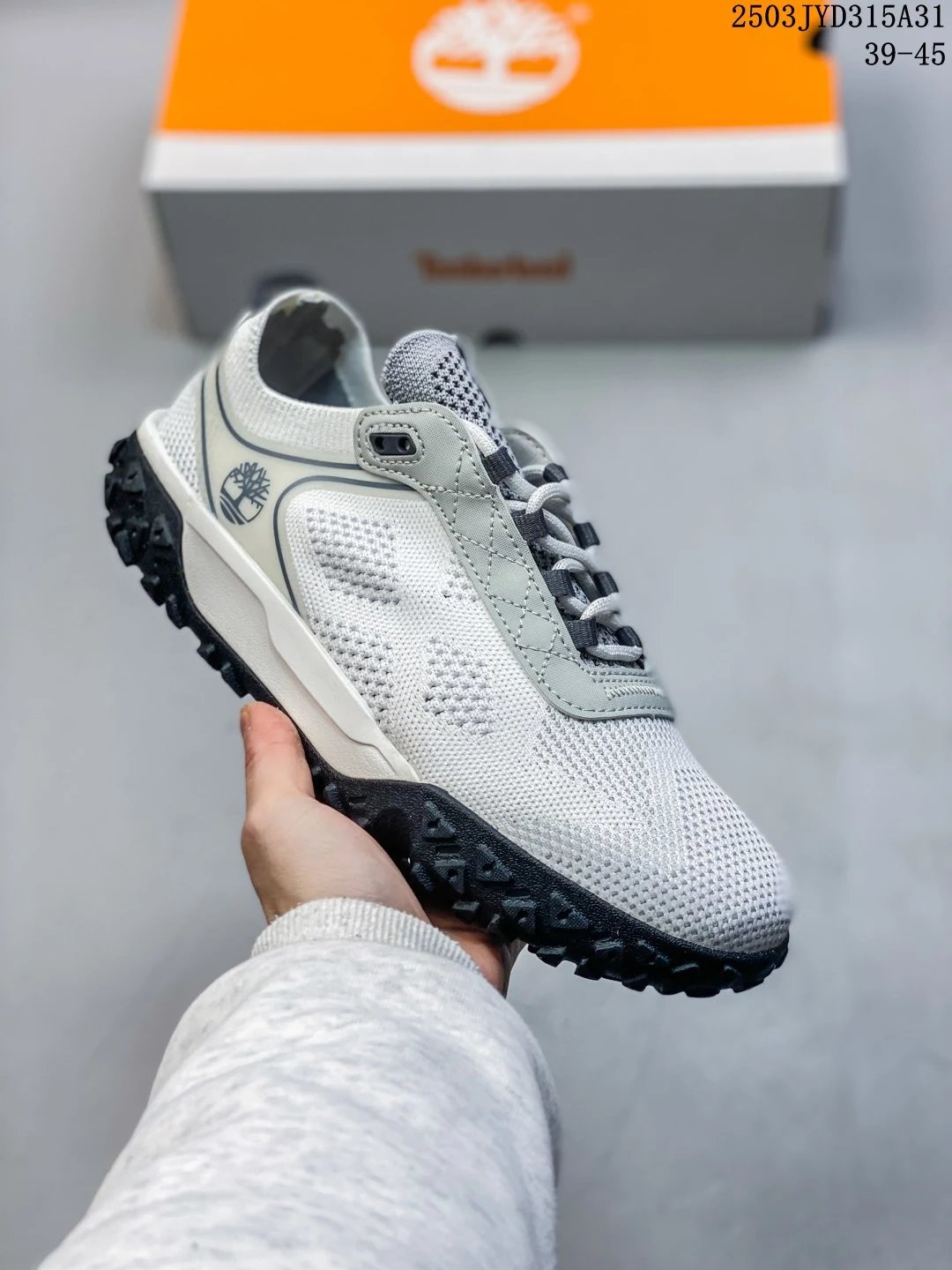 Men's Lightweight Hiking Sneakers in Ashen - Gallery Image 1 - Detailed View