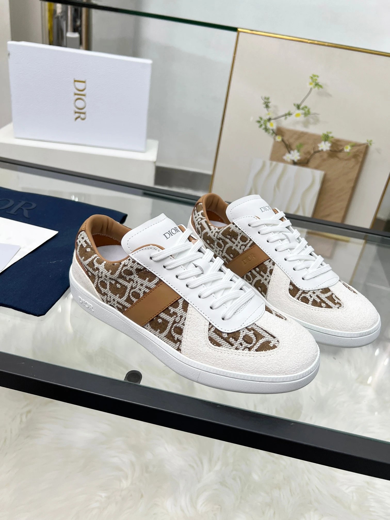 Dior B01 Sneakers Brown - High Quality Product Image - Cnfans