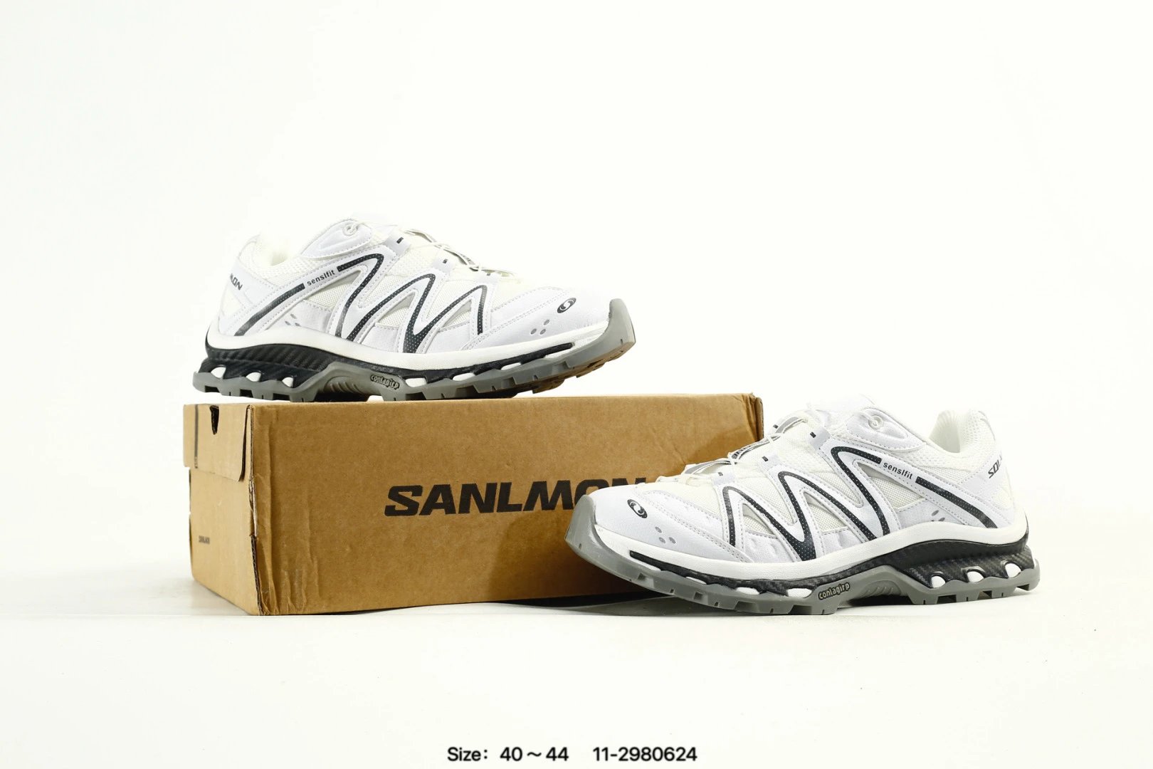 Salomon XT Whisper VOID Outdoor Shoes White - Gallery Image 9 - Detailed View
